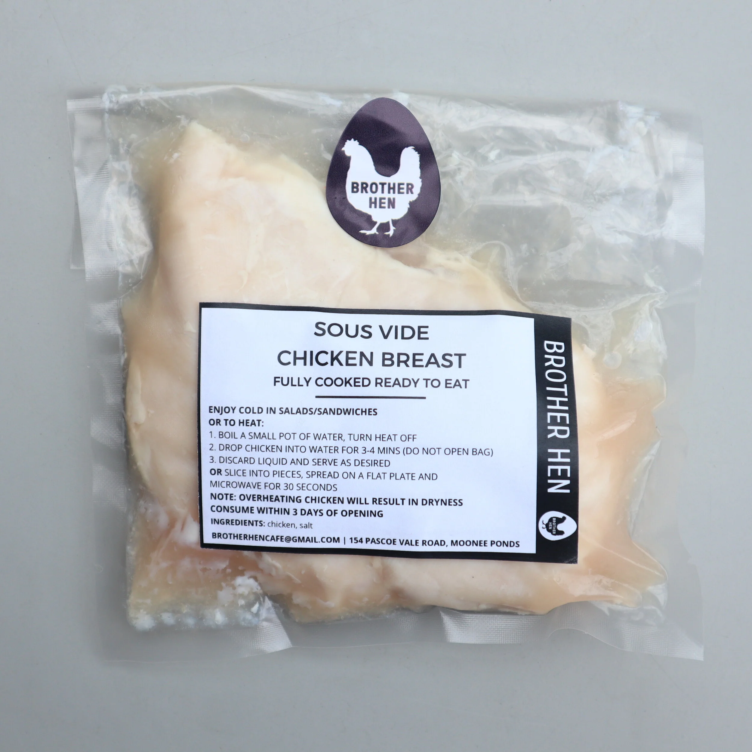 SOUS VIDE CHICKEN BREAST