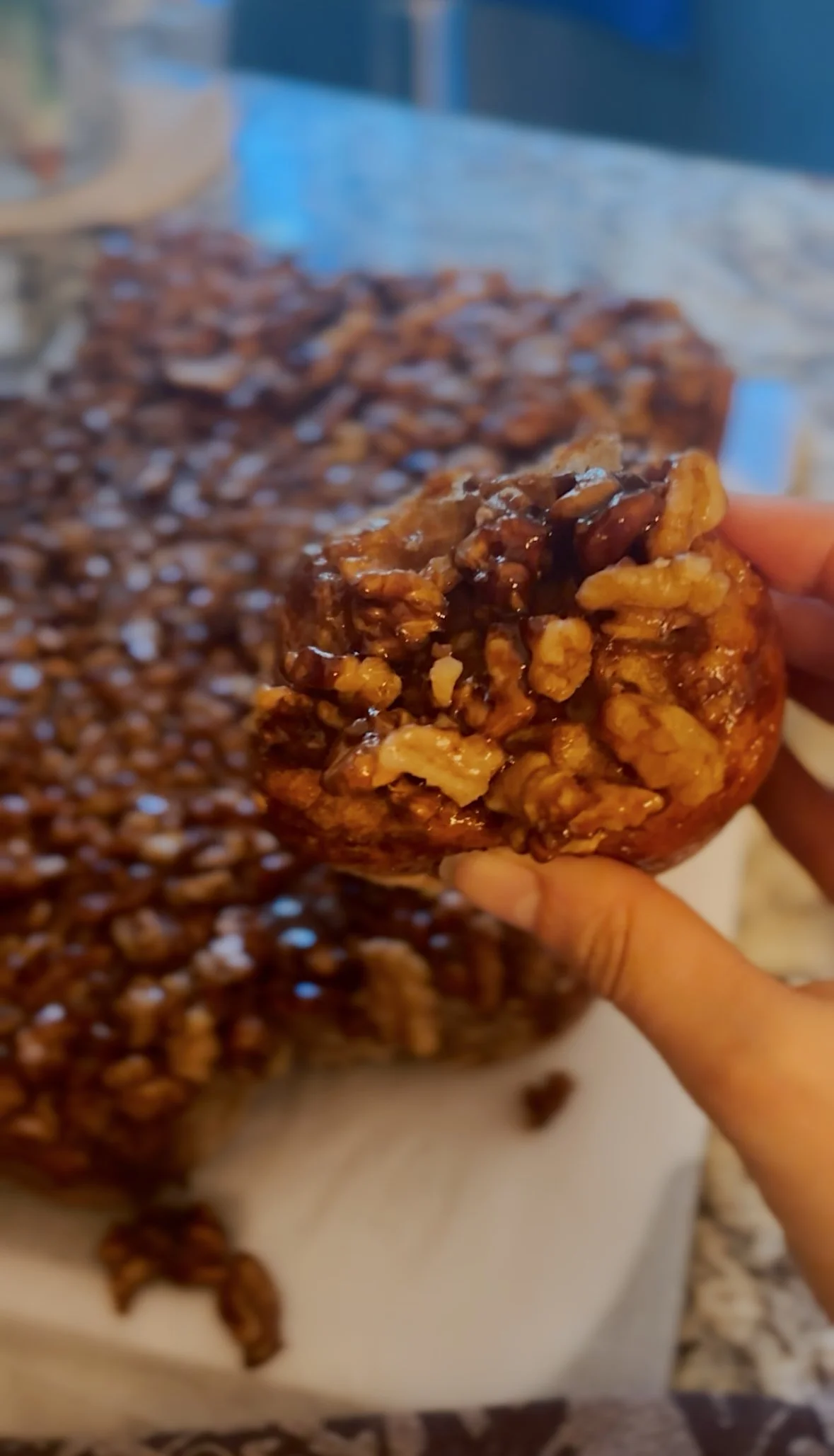 Golden Chai Walnut Rolls 