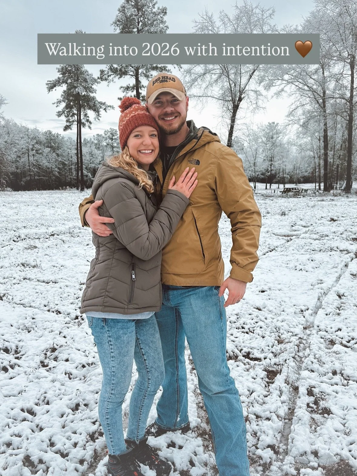 This new chapter of 2026 feels full of hope.
We&rsquo;re holding onto His faithfulness, stewarding the blessings He has placed in our lives,
and walking each day with intention, gratitude, and open hands.

Romans 5:3‑5
&ldquo;Not only so, but we also