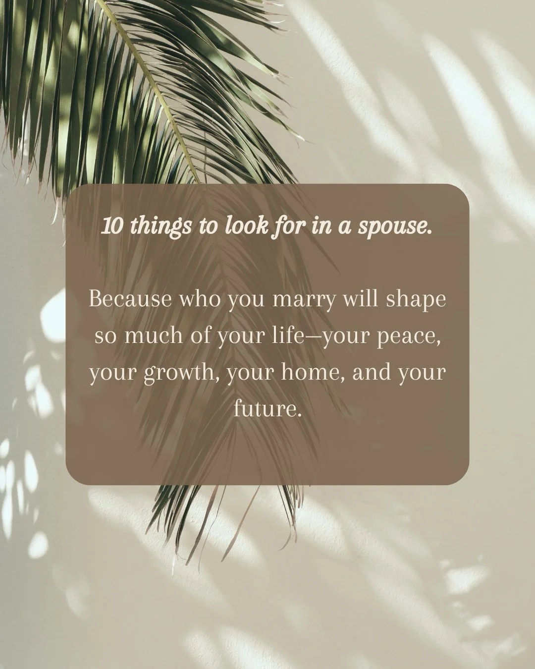 The past two years of marriage have only continued to show me how important it is to be intentional about who you choose to spend your life with.

Life will bring beautiful moments, hard seasons, unexpected challenges, growth, and change&mdash;and ha