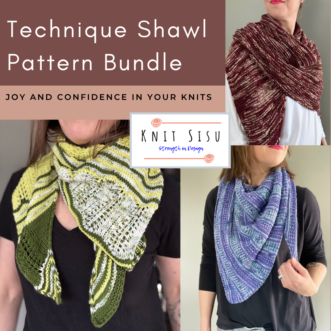 Knit Your Own Adventure Technique Shawl Bundle!