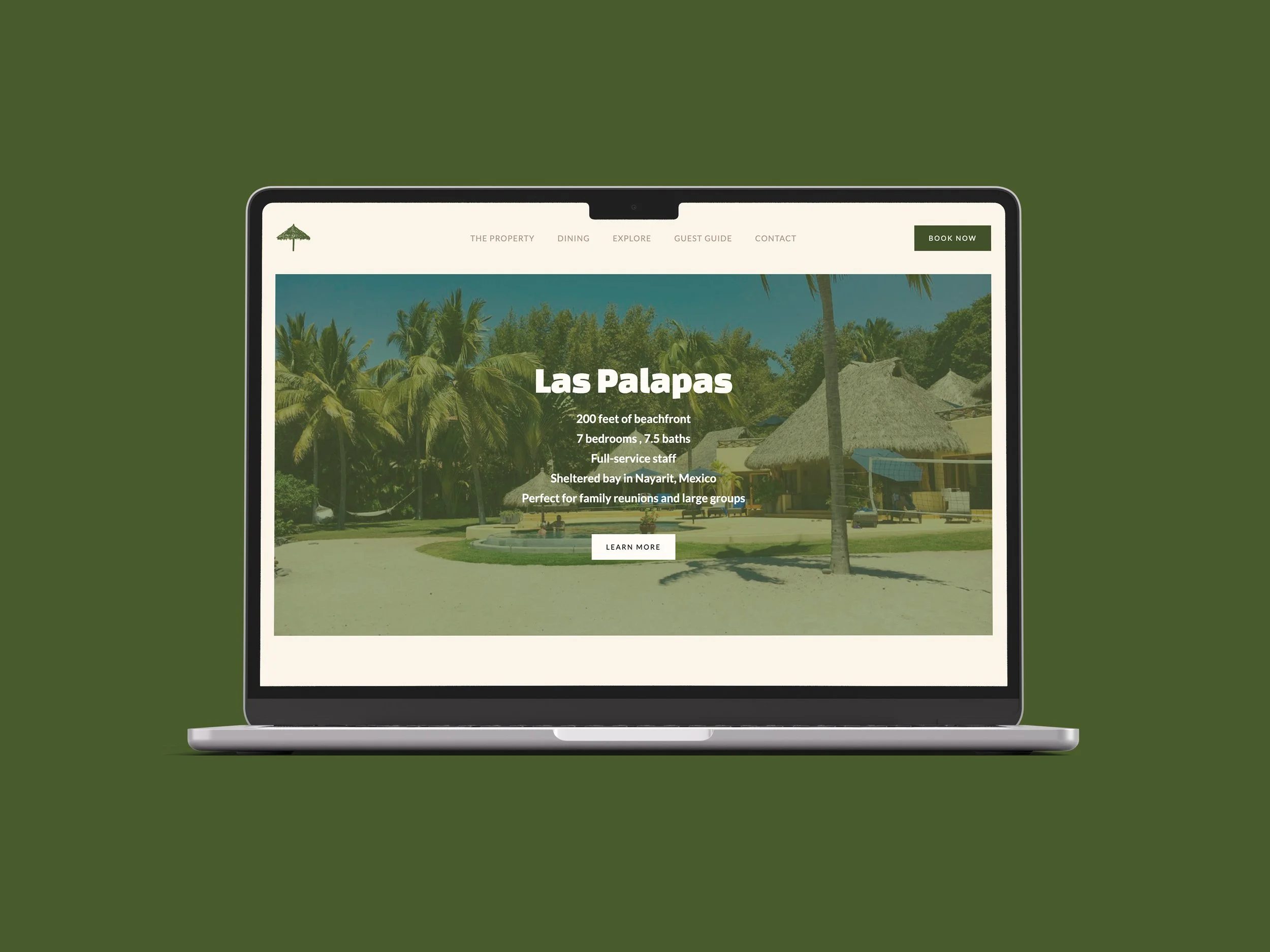 Las Palapas Website Refresh