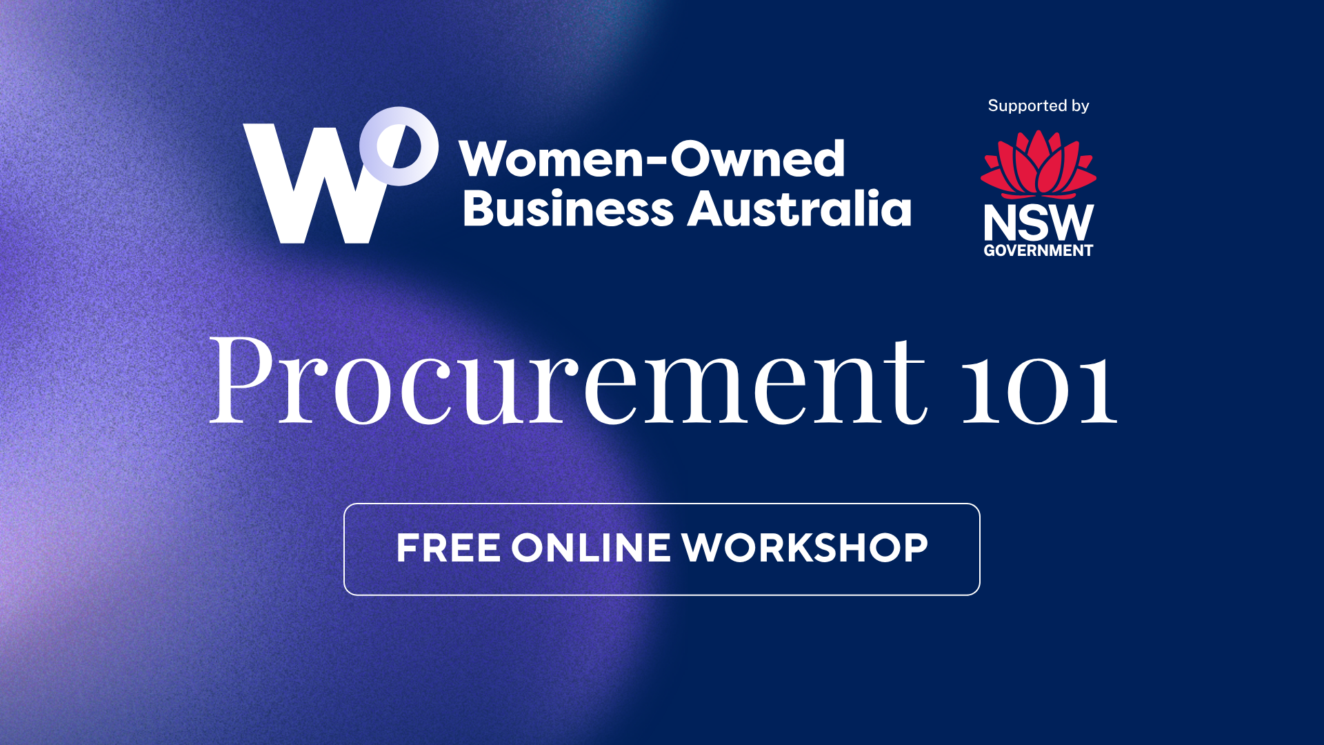 Procurement 101 Workshop