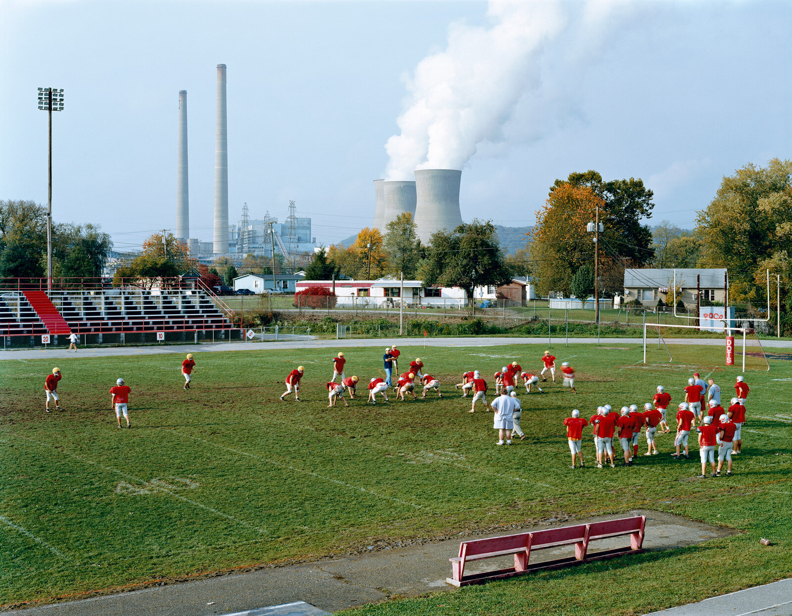  Poca High School and Amos Coal Power Plant, West Virginia 2004 