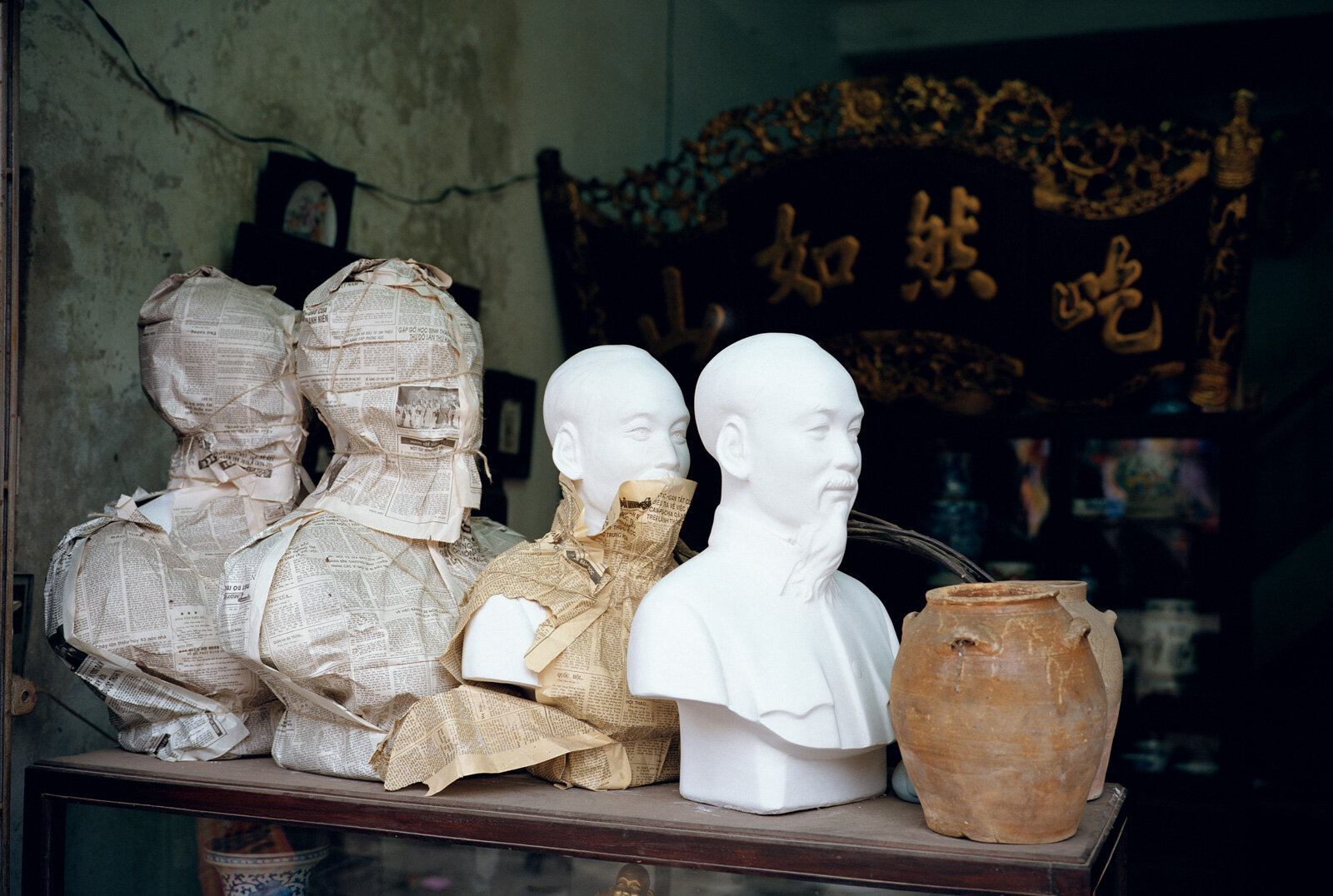  Ho Chi Minh Statues, Hanoi, Vietnam 1993 