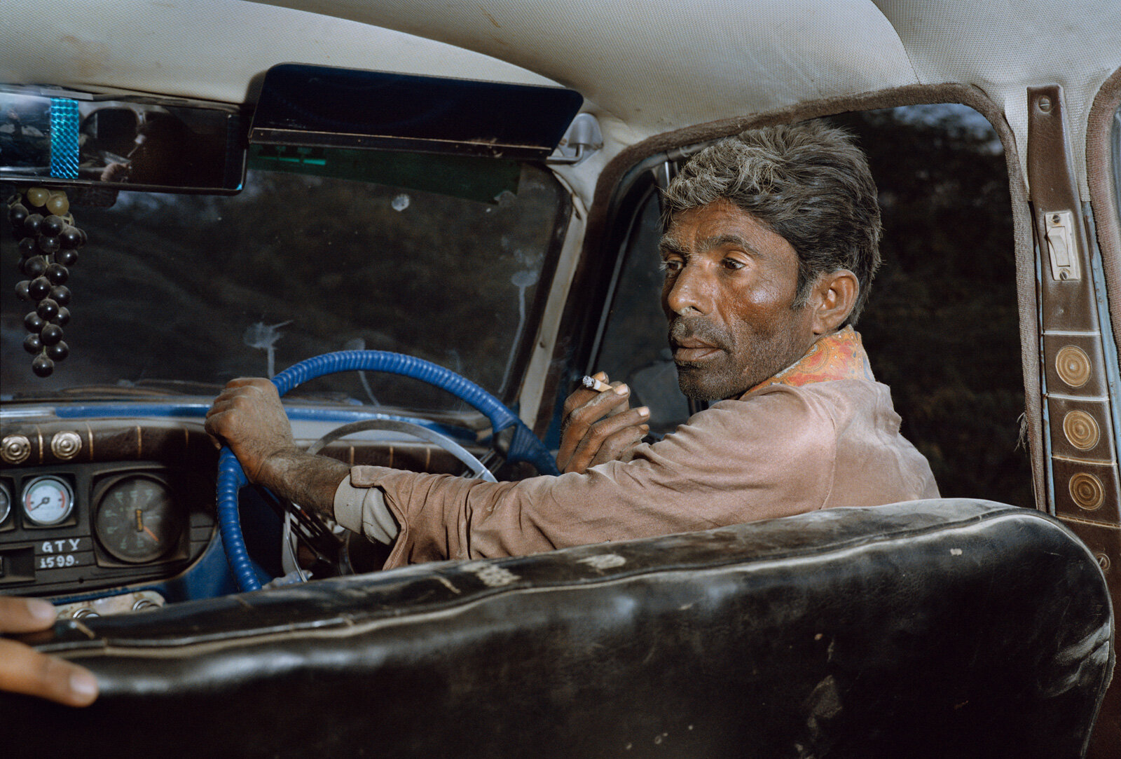  Taxi Driver, Kutch, Gujarat 1984  
