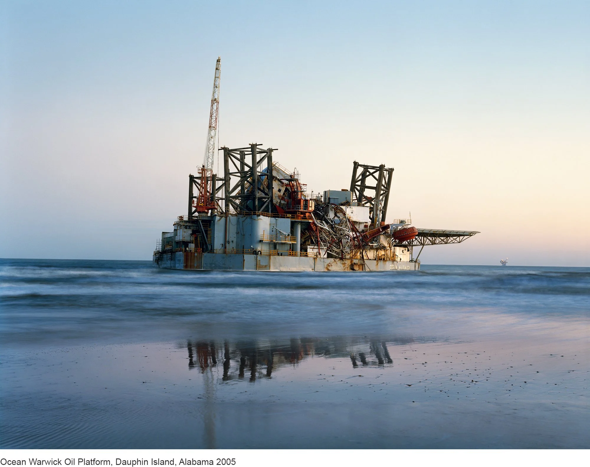 6-Mitch Epstein-Ocean Warwick Oil Platform, Dauphin Island, Alabama 2005.jpg