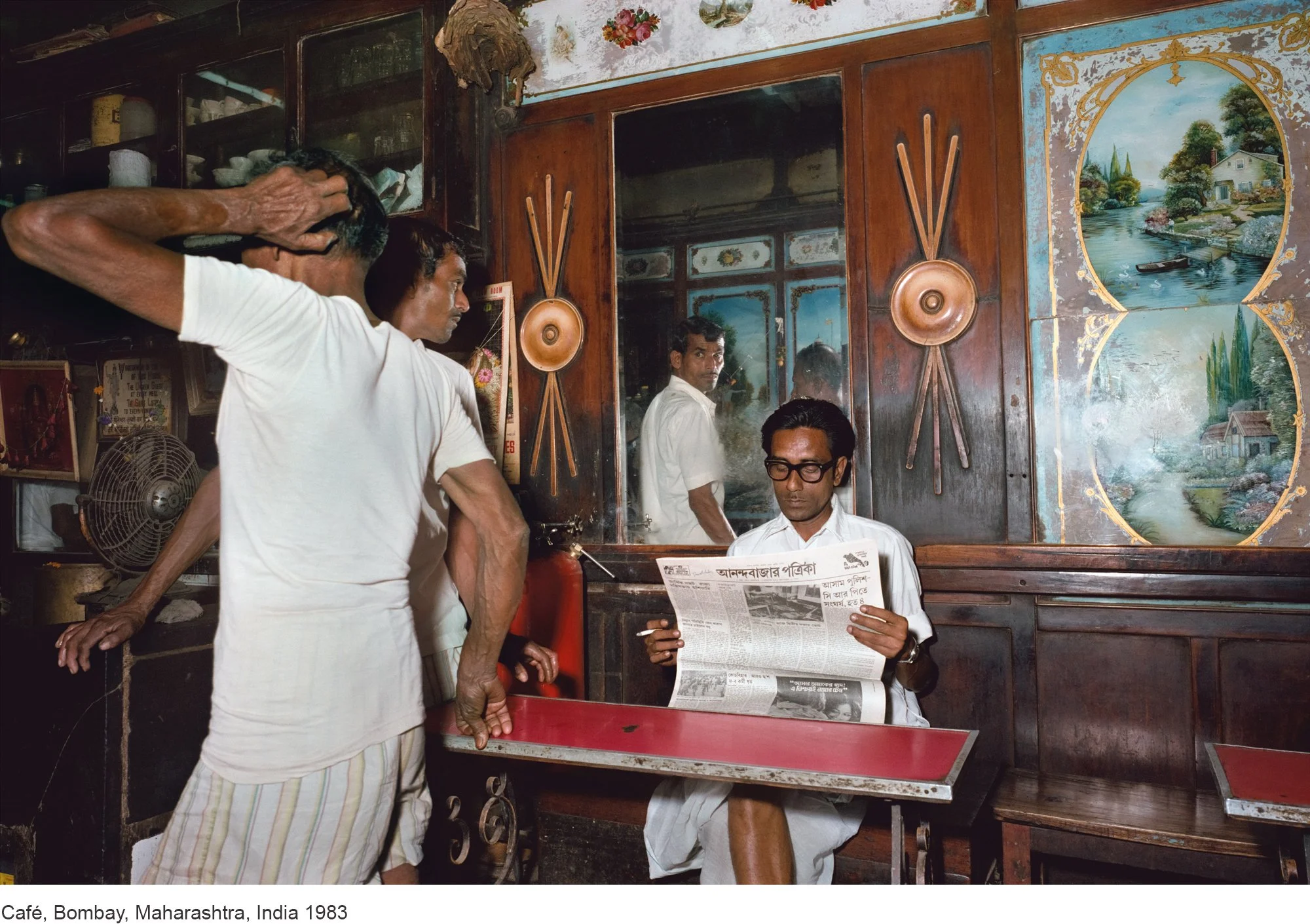 1-Mitch Epstein-69_W.217.83-7 Café, Bombay, Maharashtra, India 1983.jpg