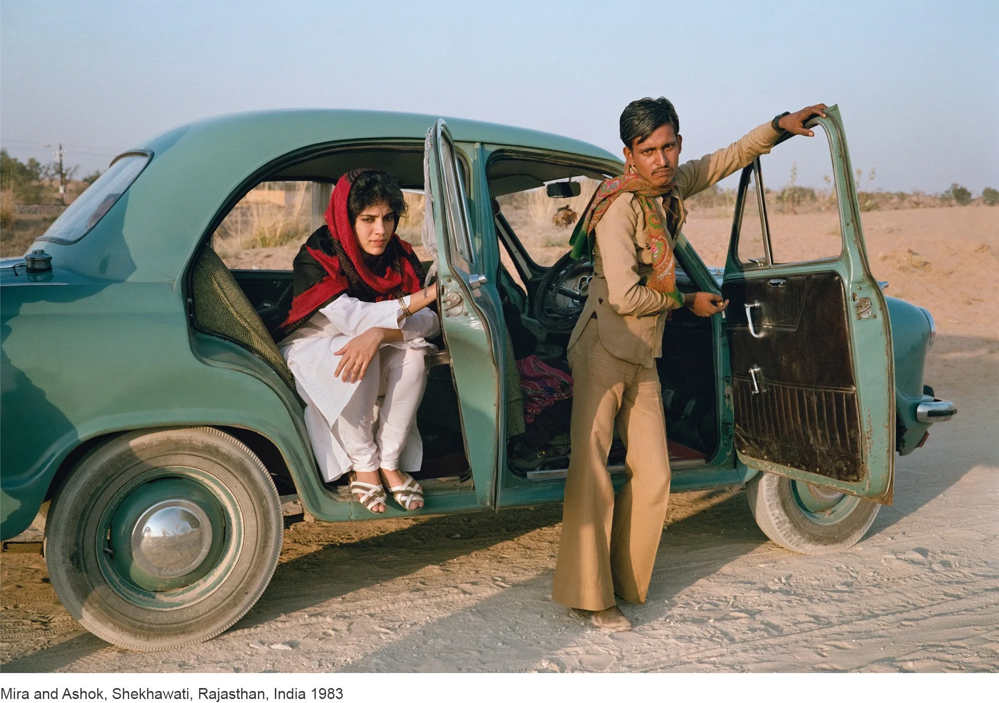15-Mitch Epstein-53_W.18.83-10 Mira and Ashok, Shekhawati, Rajasthan, India 1983.jpg