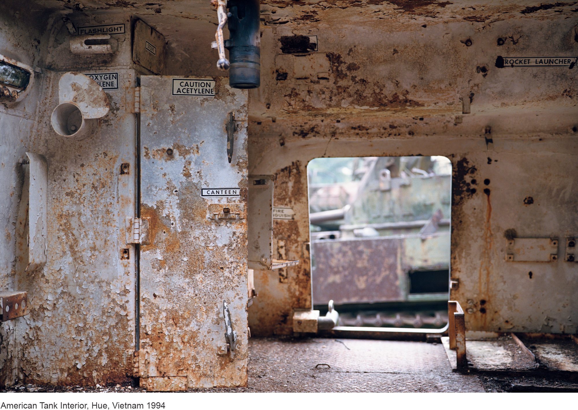 14-Mitch Epstein-American Tank Interior, Hue, Vietnam 1994.jpg
