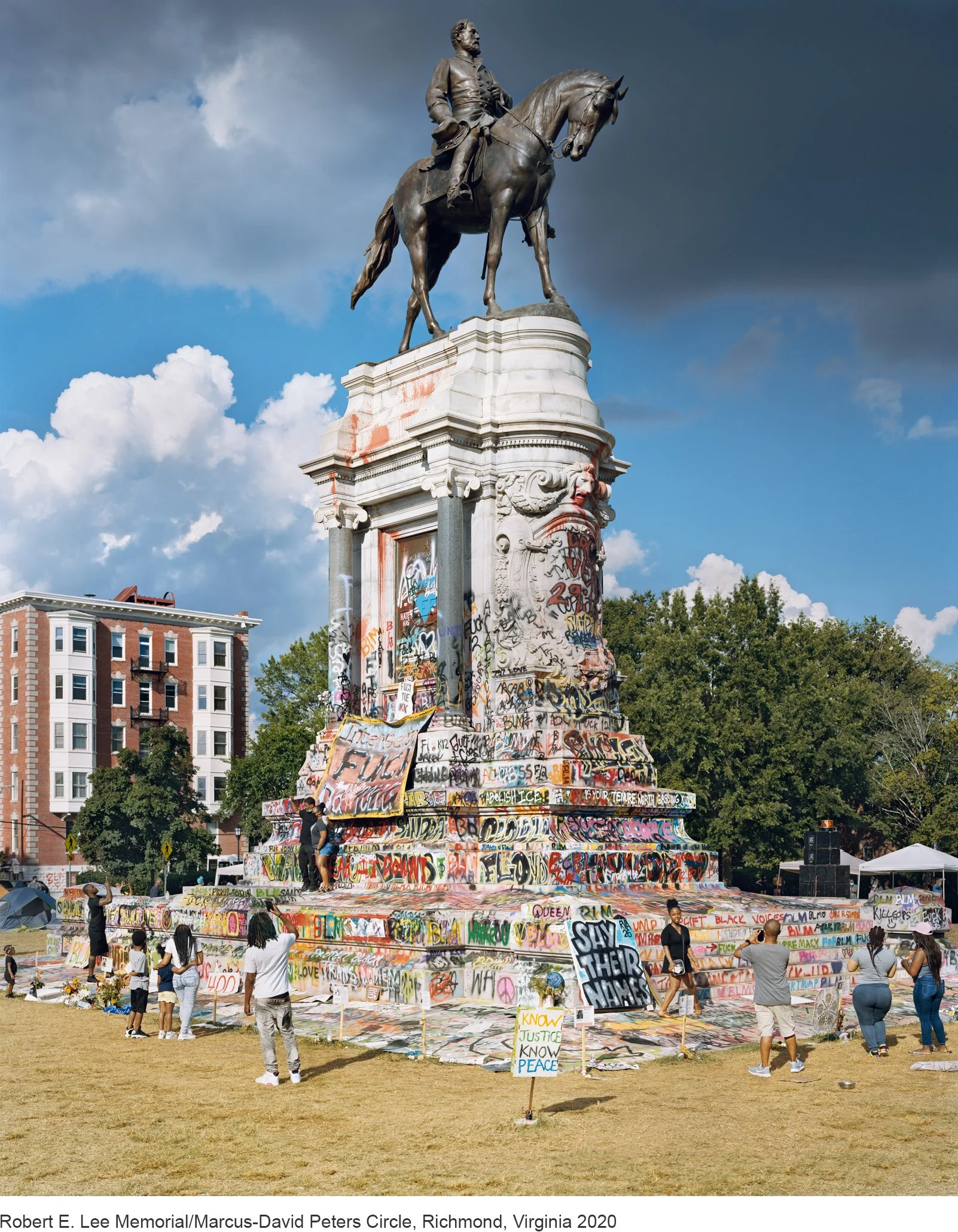20-Mitch Epstein-Robert E. Lee Memorial_Marcus-David Peters Circle, Richmond, Virginia 2020 copy.jpg