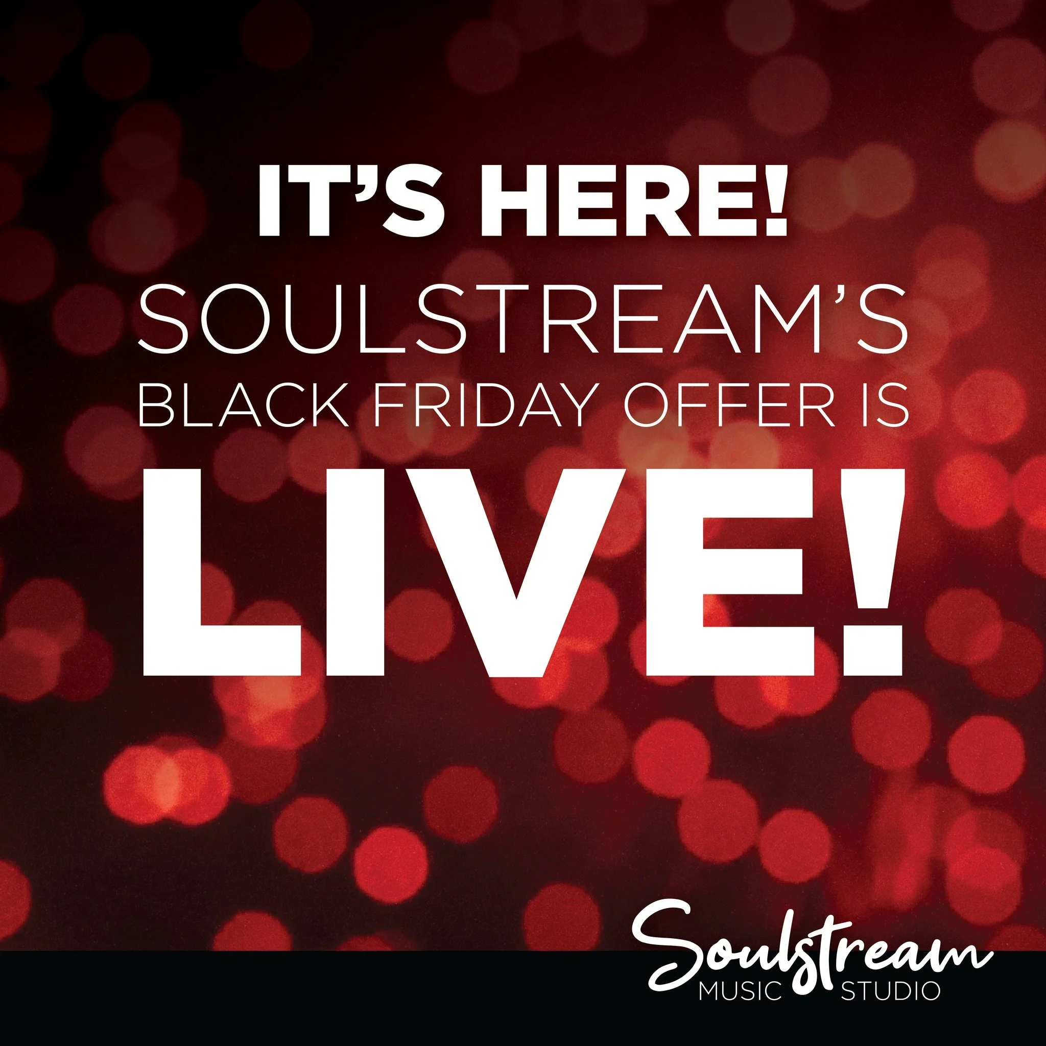 Black Friday Offer Drop!
This Black Friday, give yourself (or someone you love) the gift of voice 🎤✨�
▪️ Free Intro Lesson with purchase of a 4-lesson package�
▪️ Limited-time offer ends Monday, Dec 1�Sign up now &rarr; link in bio

#BlackFridayVoic