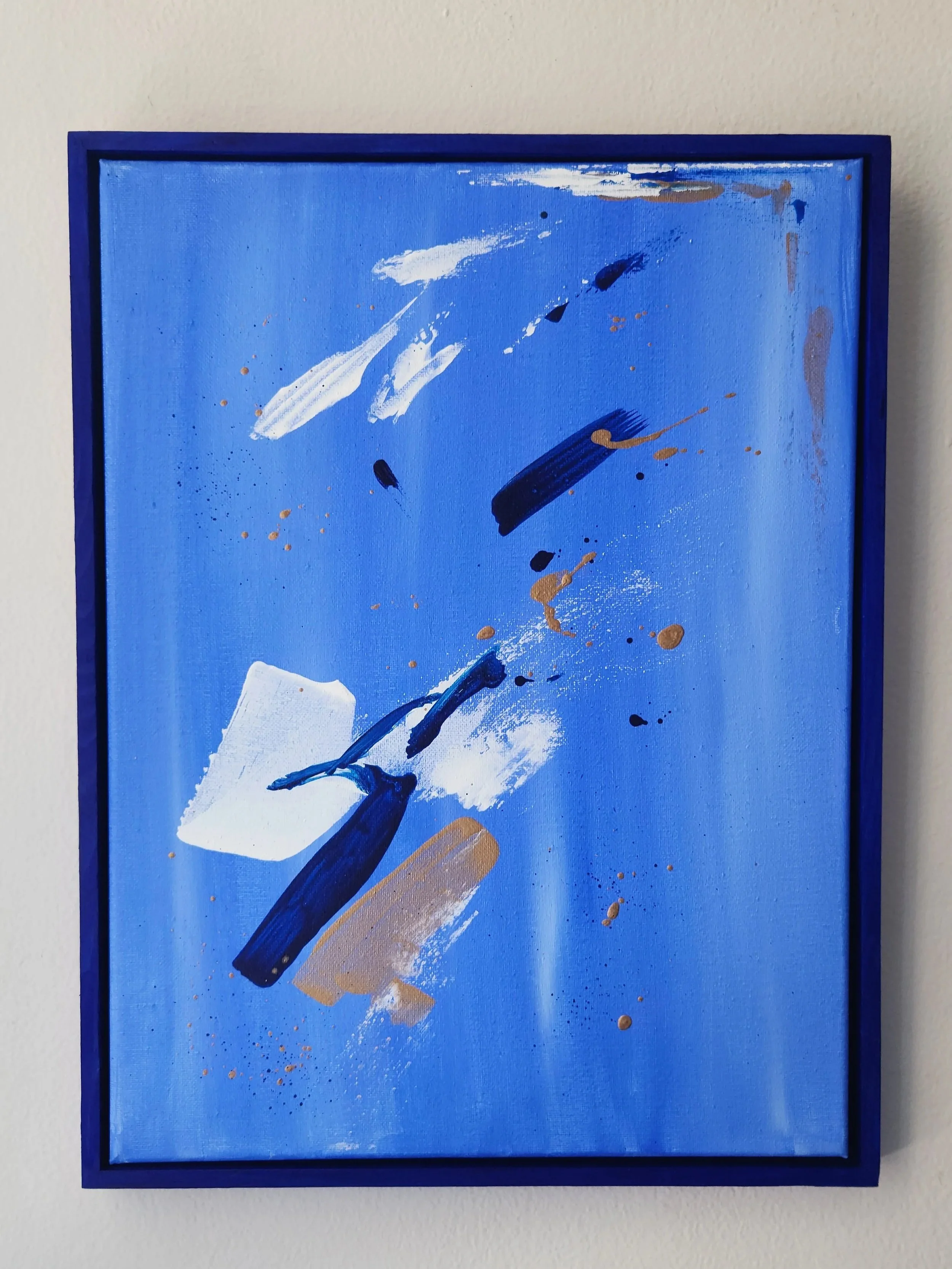 Untiltled Blue Abstract #1