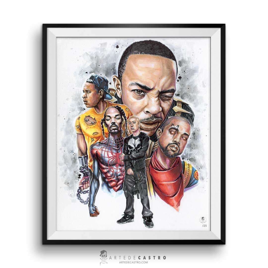 hiphop-vs-comics-Vol1-16x20-poster-artedecastro-the-art-of-ivan-castro-2.jpeg