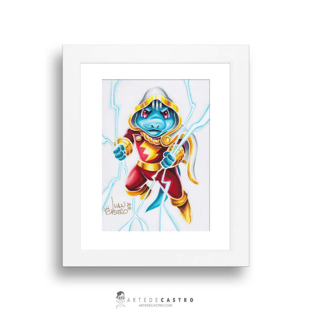 machop-vs-shazam-original-ARTEDECASTRO.COM-The-Art-Of-Ivan-Castro-2.jpg