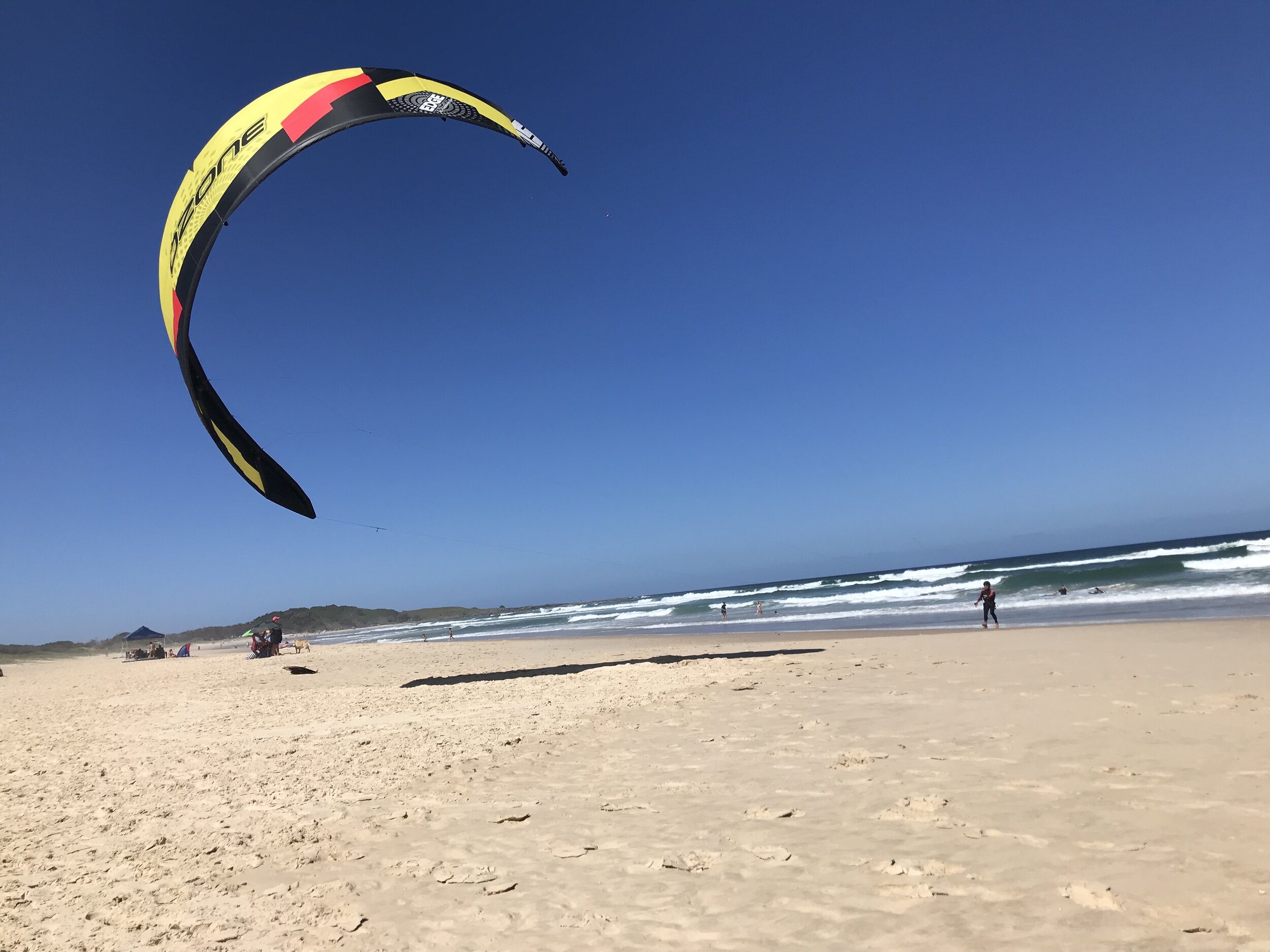 Kite Surfing in Yamba