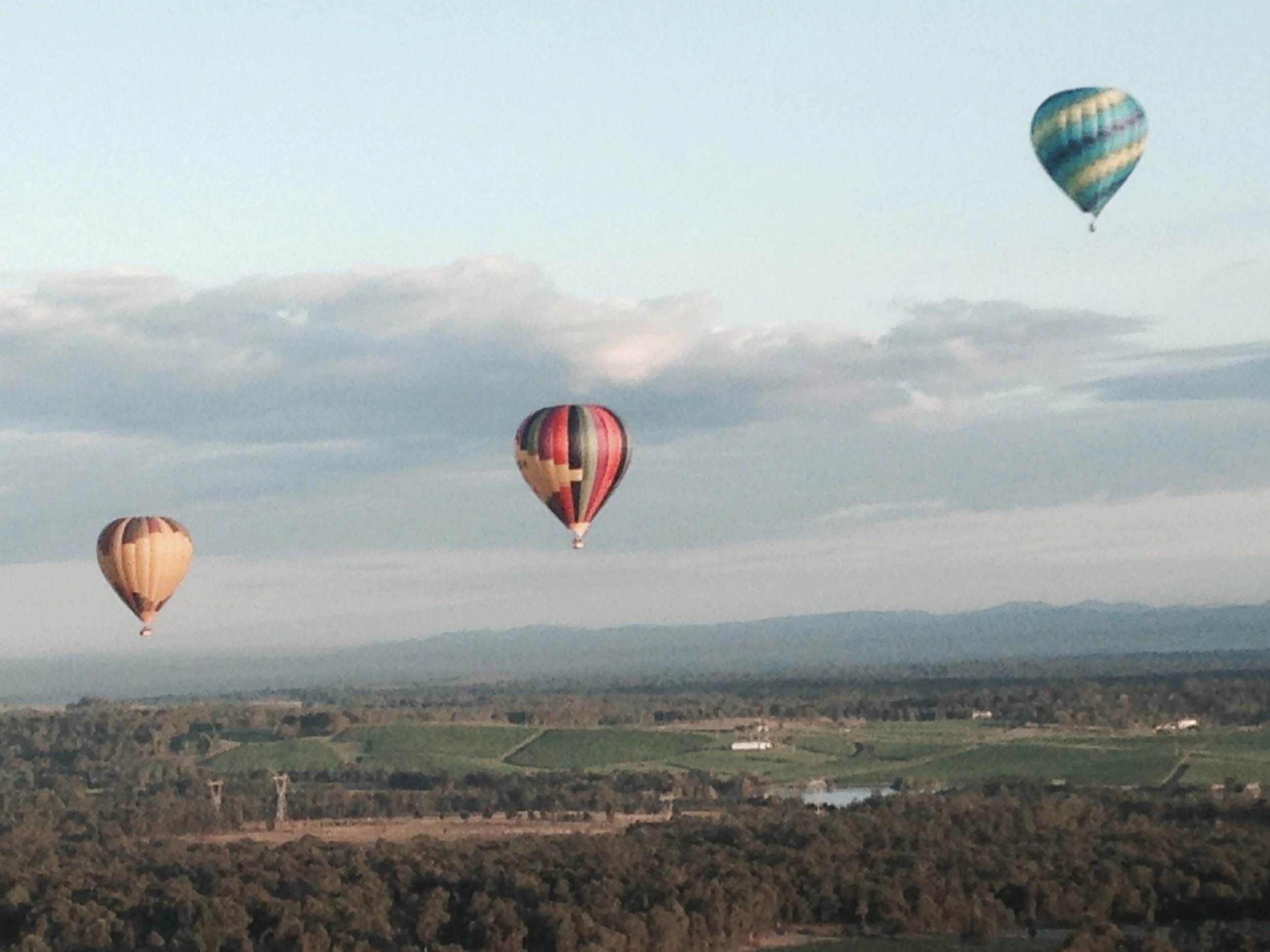 Hot Air Ballooning in The Hunter