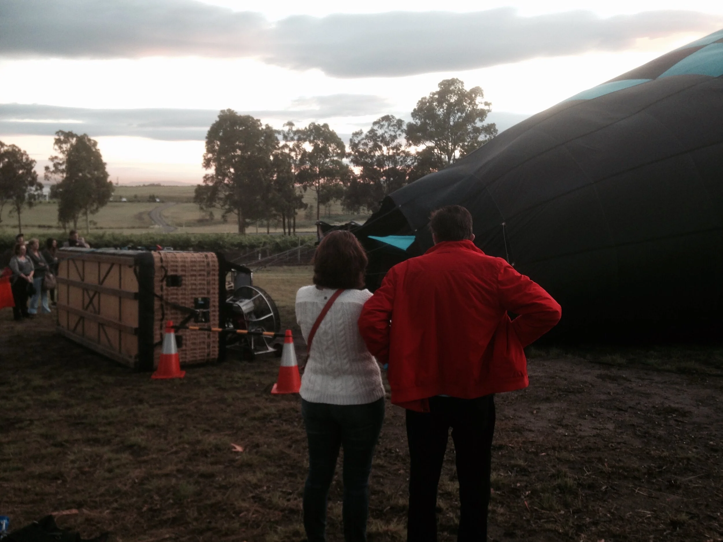 Hot Air Ballooning in The Hunter