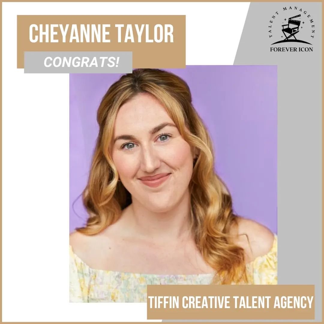 ⭐️GOOD NEWS⭐️ Congratulations to our client Cheyanne Taylor for signing with Tiffin Creative Talent Agency for across the board representation (Theatrical, Commercial/Print).&nbsp;@_cheyannetaylor
#congrats #talentagency