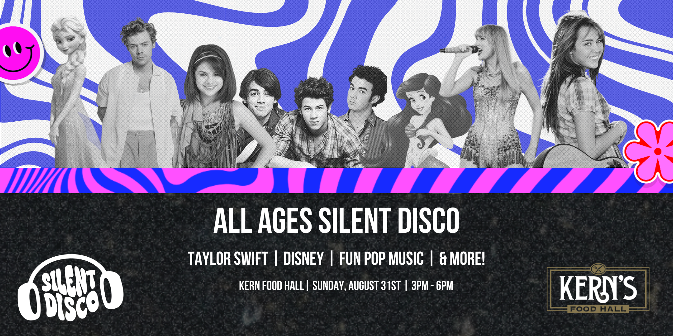 All Ages Silent Disco at Kern's Food Hall