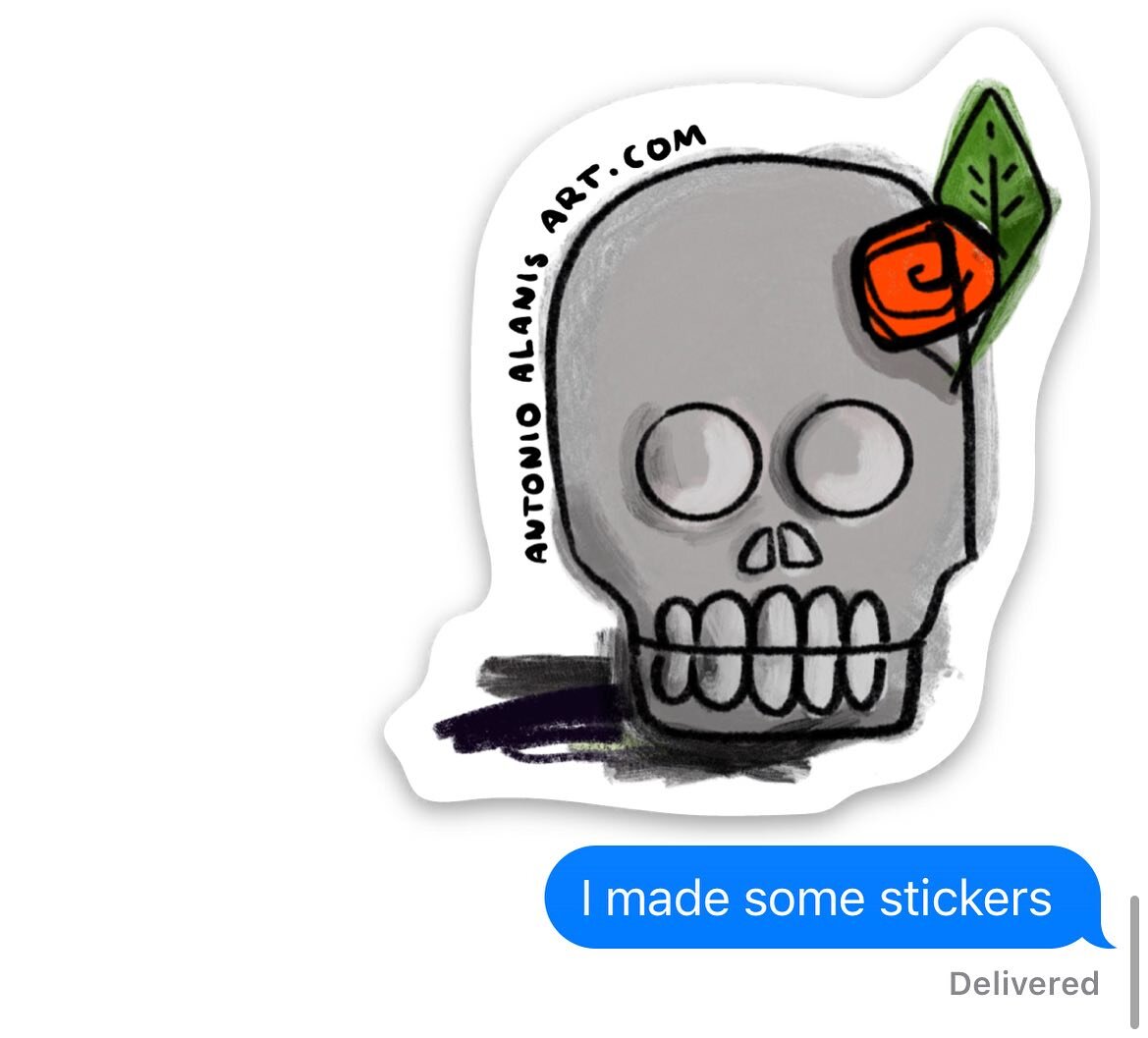 I made some stickers