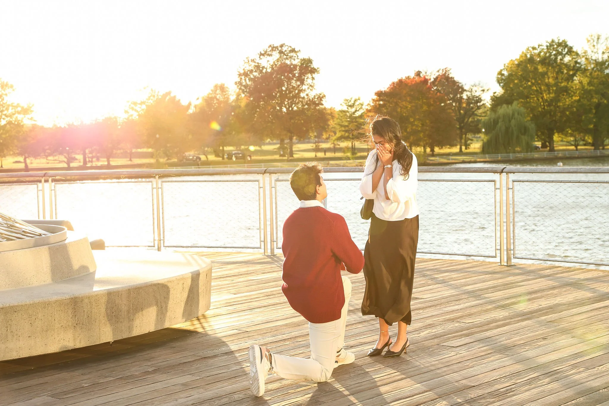 Washington, DC Surprise Proposal at The Wharf