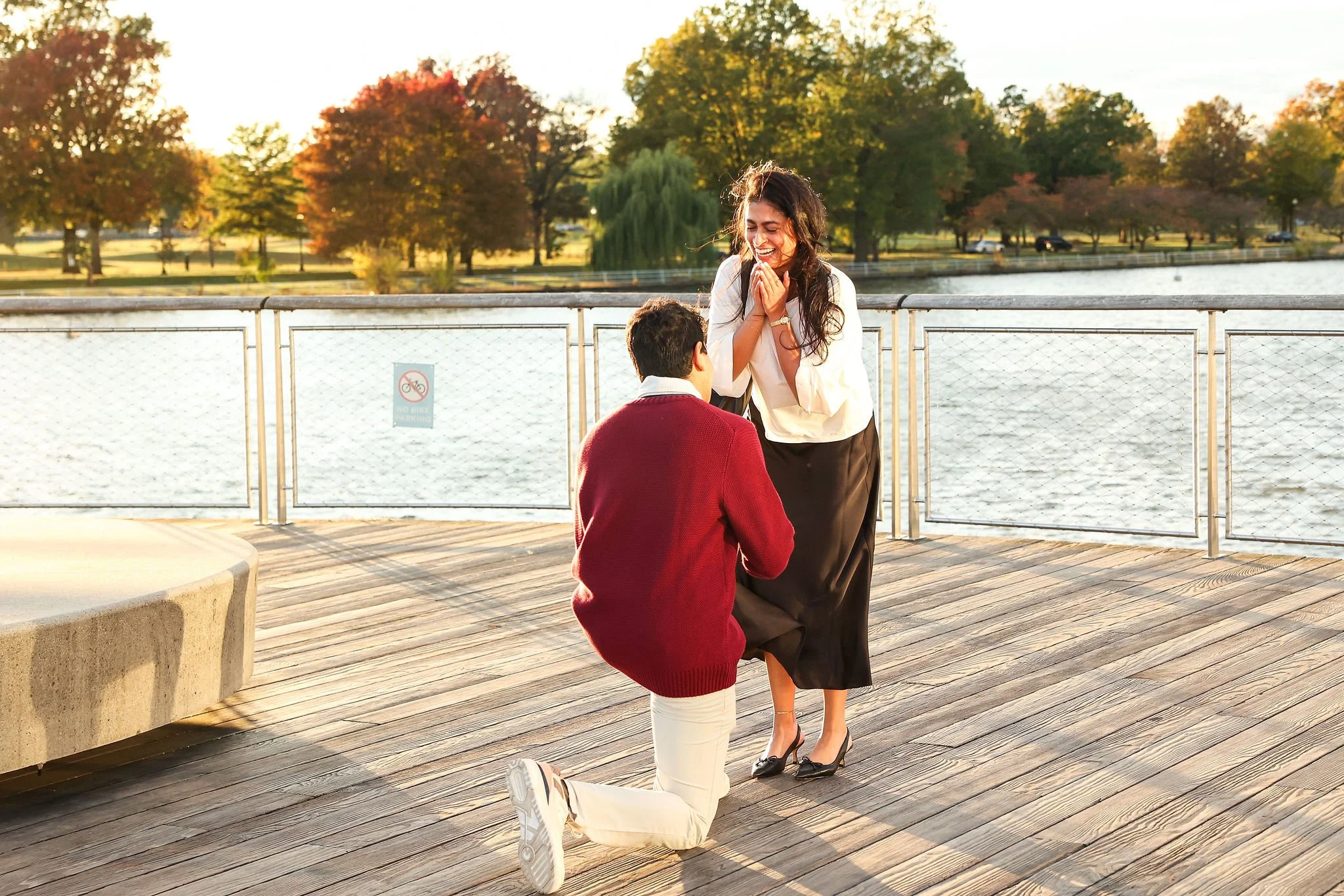 Washington, DC Surprise Proposal at The Wharf