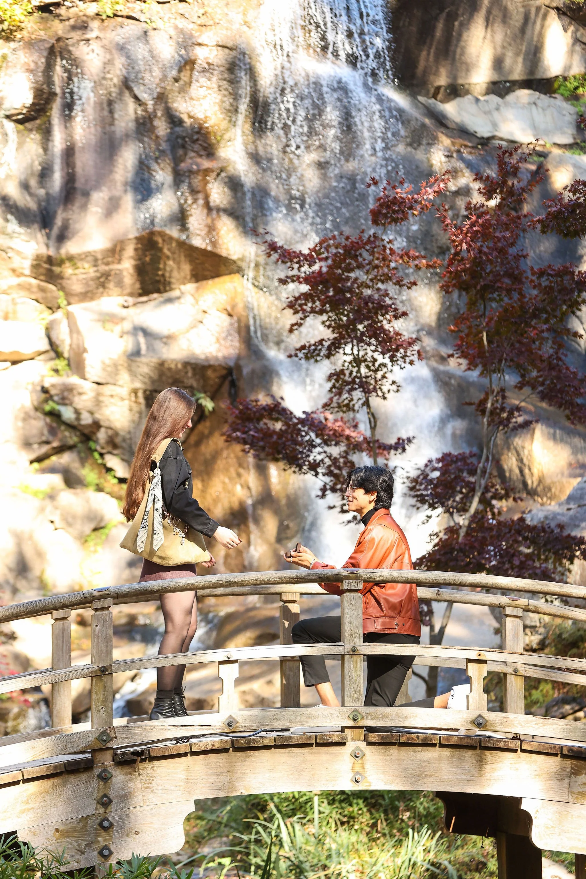 Maymont Surprise Proposal in Richmond Virginia