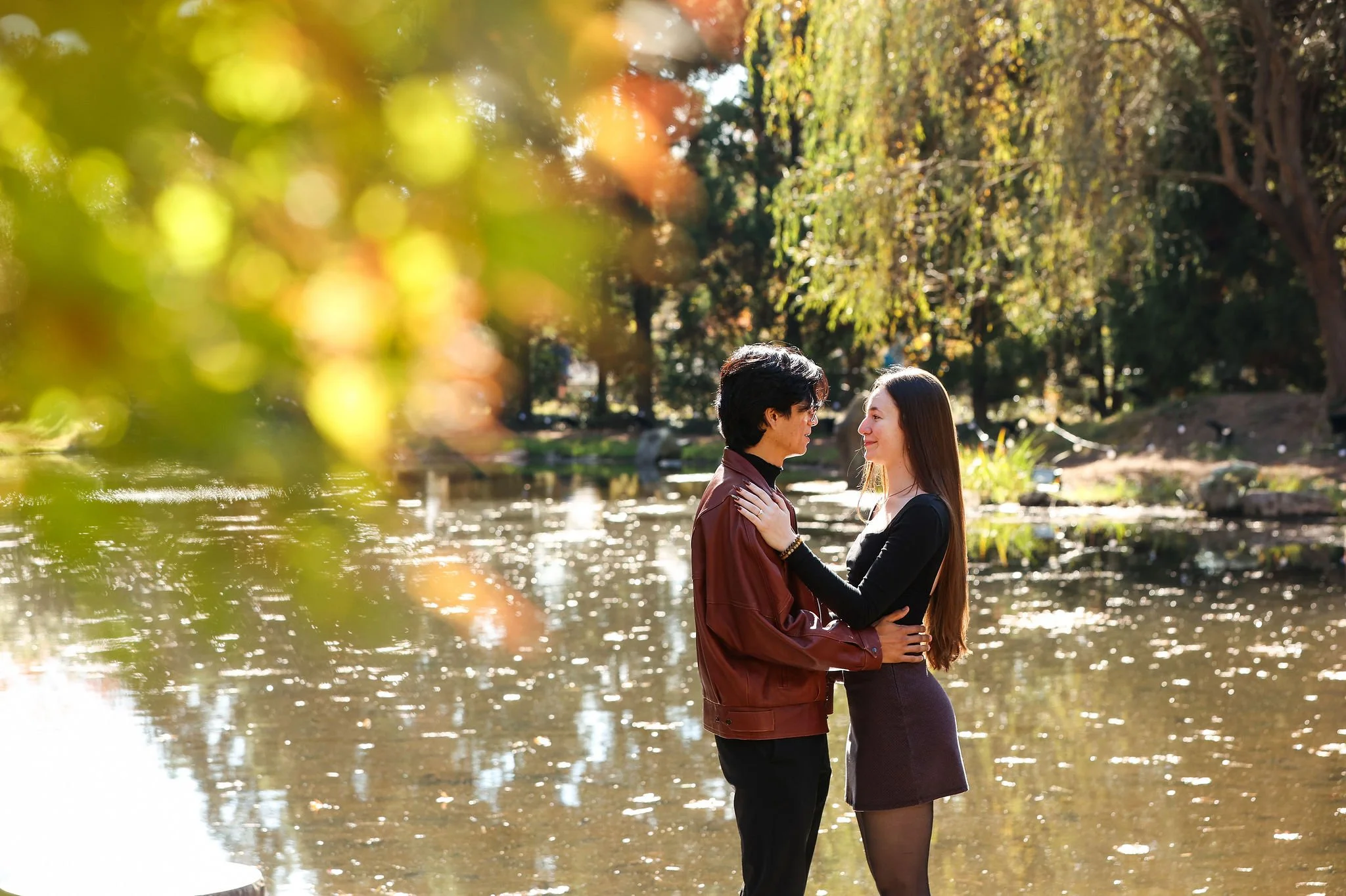 Maymont Surprise Proposal in Richmond Virginia