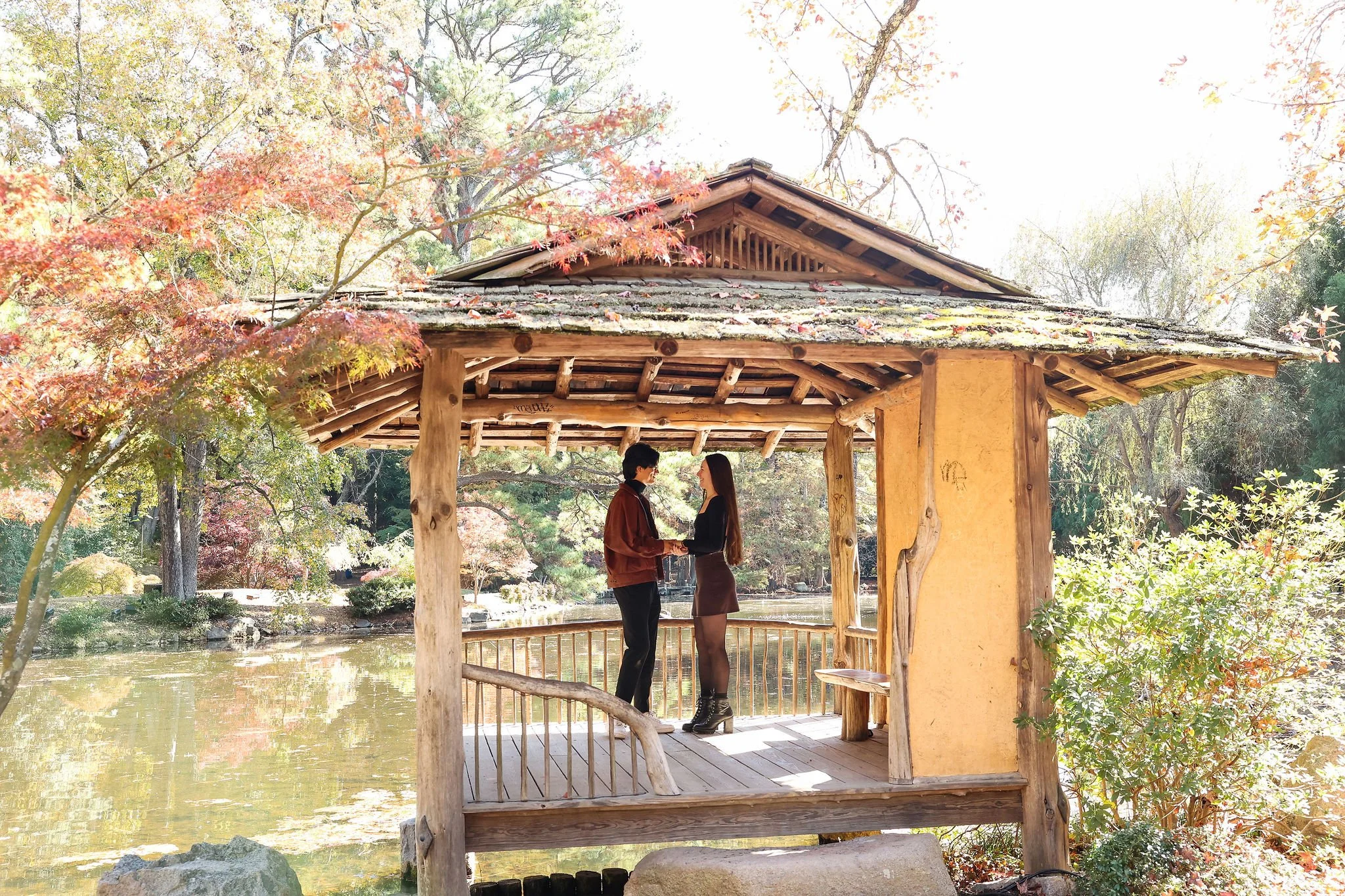Maymont Surprise Proposal in Richmond Virginia