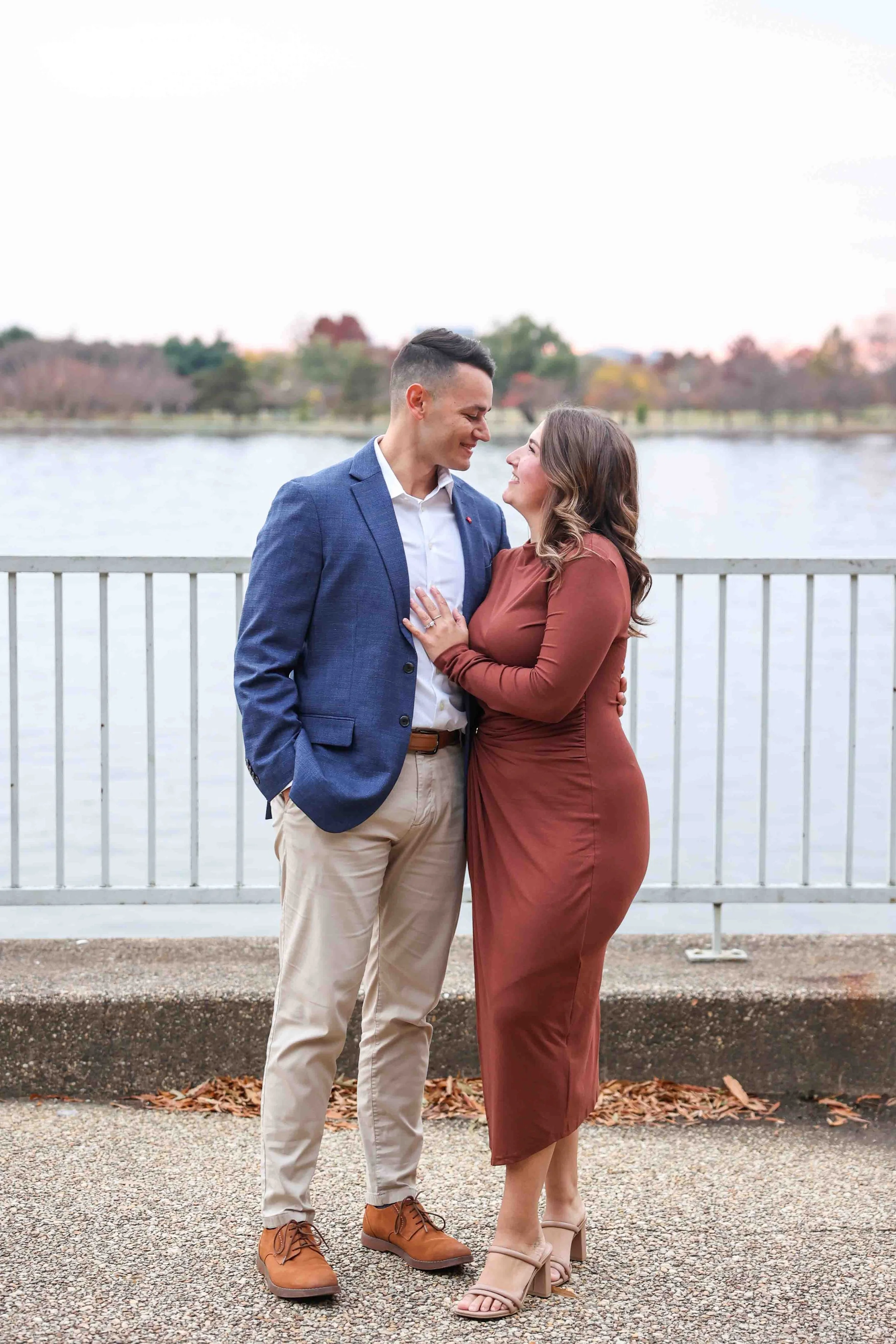 DC Waterfront Surprise Proposal at the Titanic Memorial