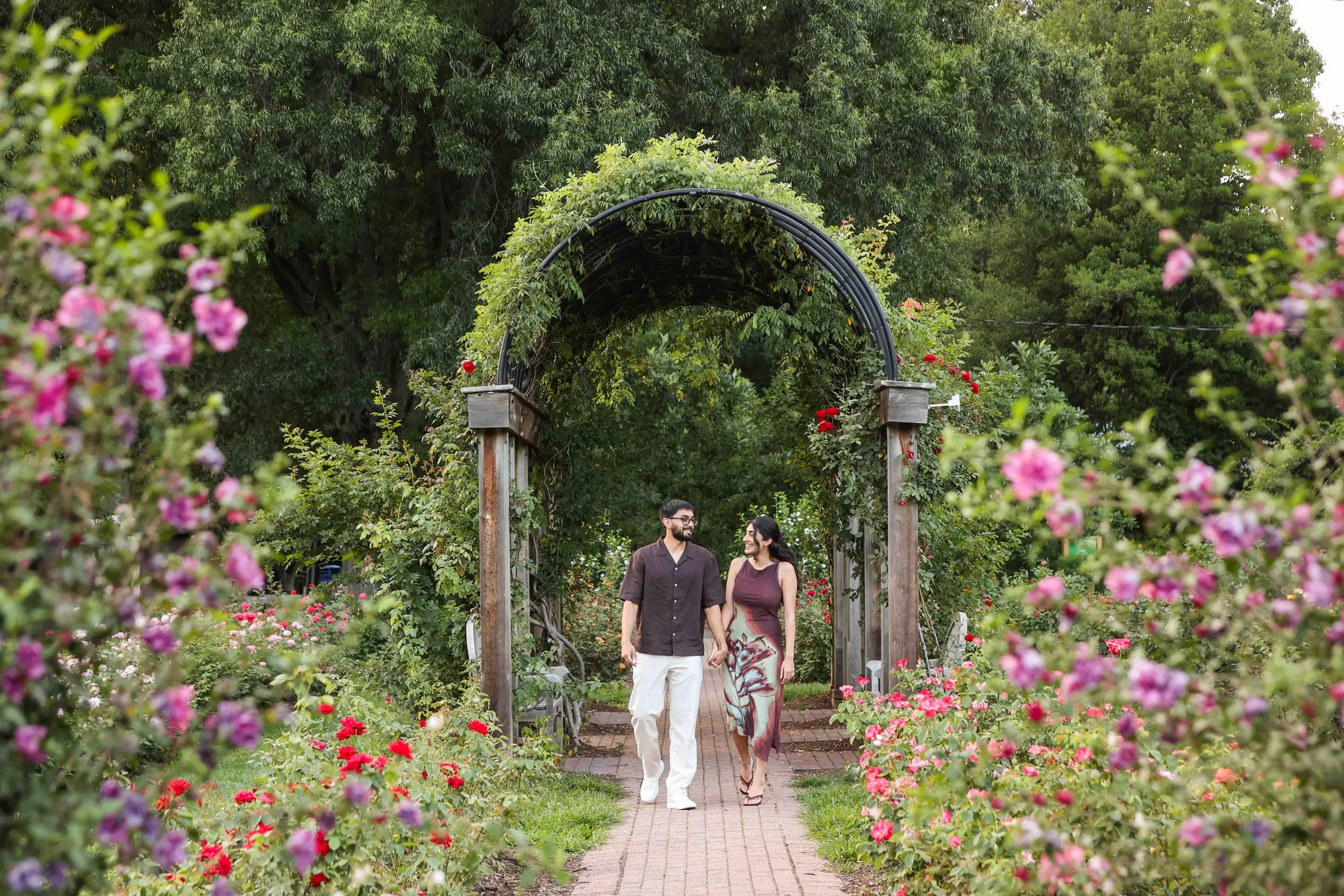 Bon Air Rose Garden Surprise Proposal