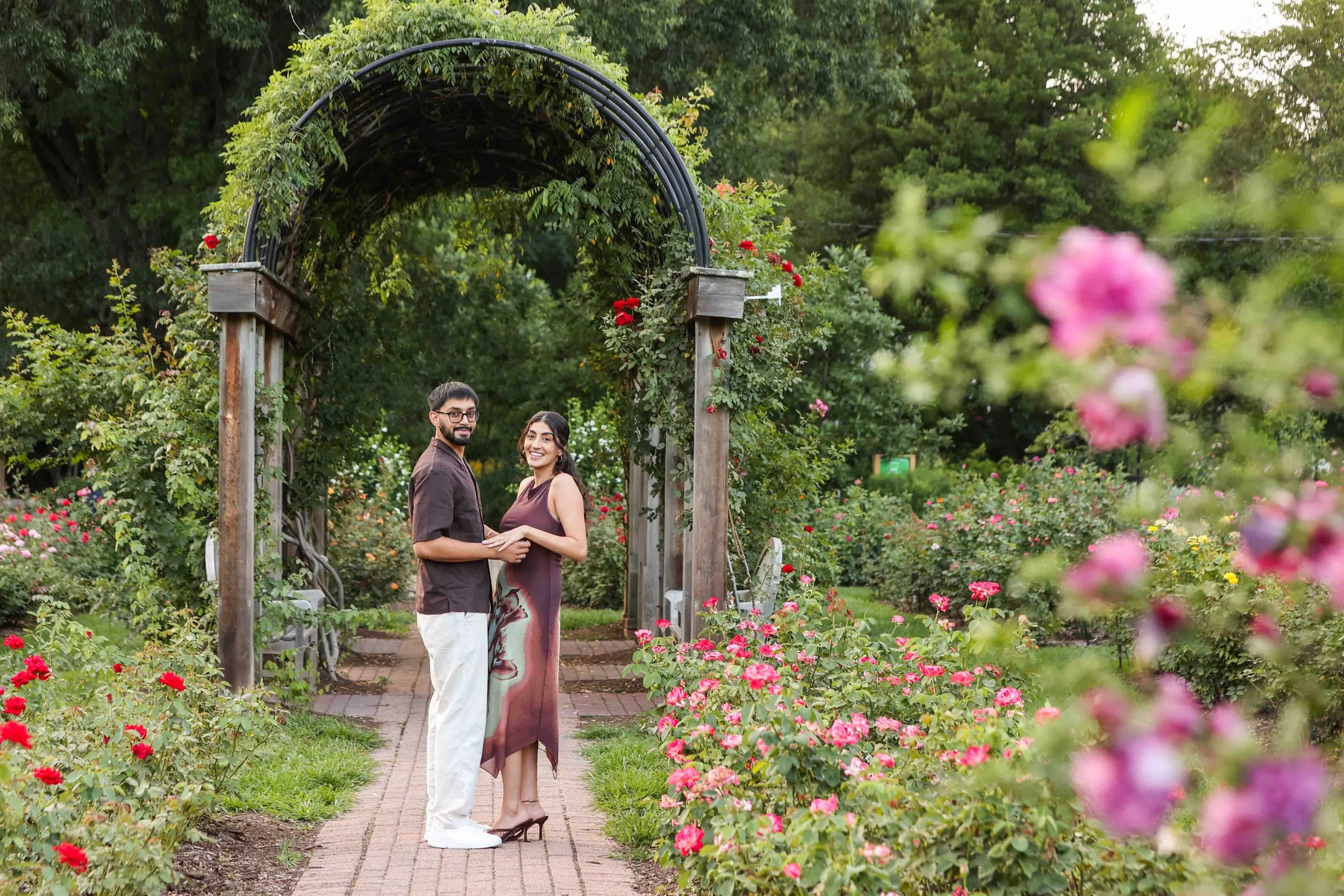 Bon Air Rose Garden Surprise Proposal