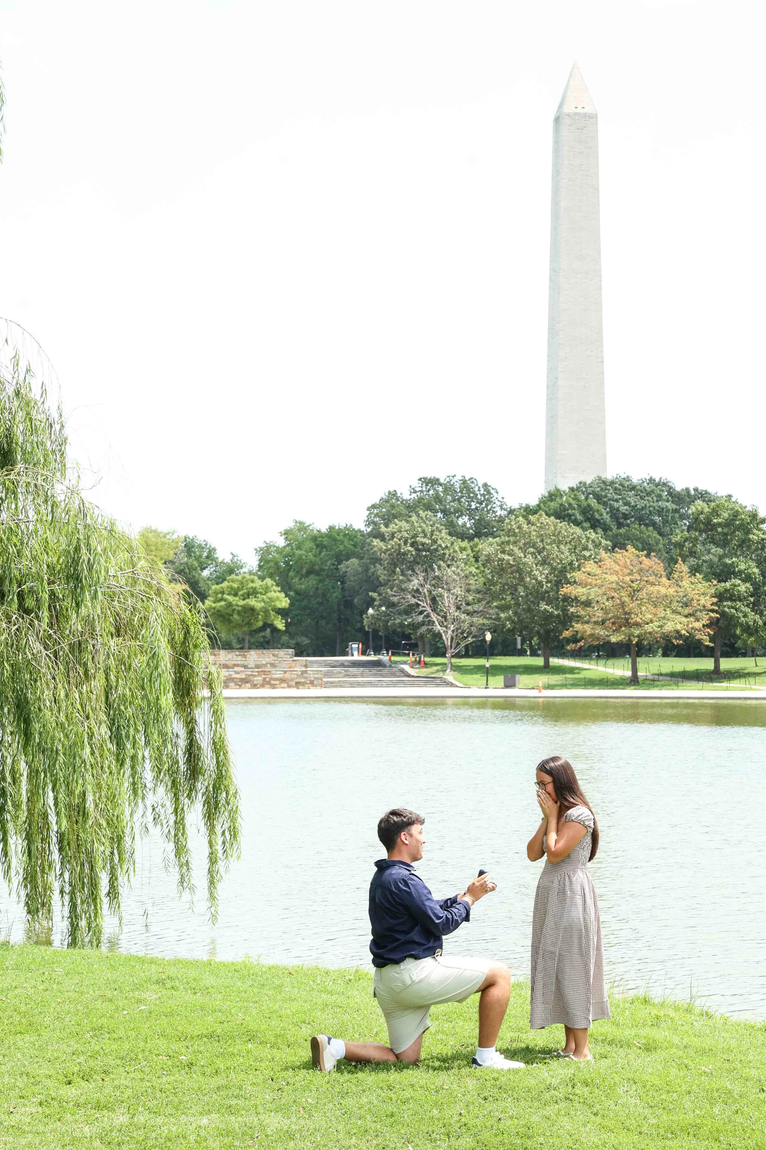 Washington DC Constitution Gardens Surprise Proposal