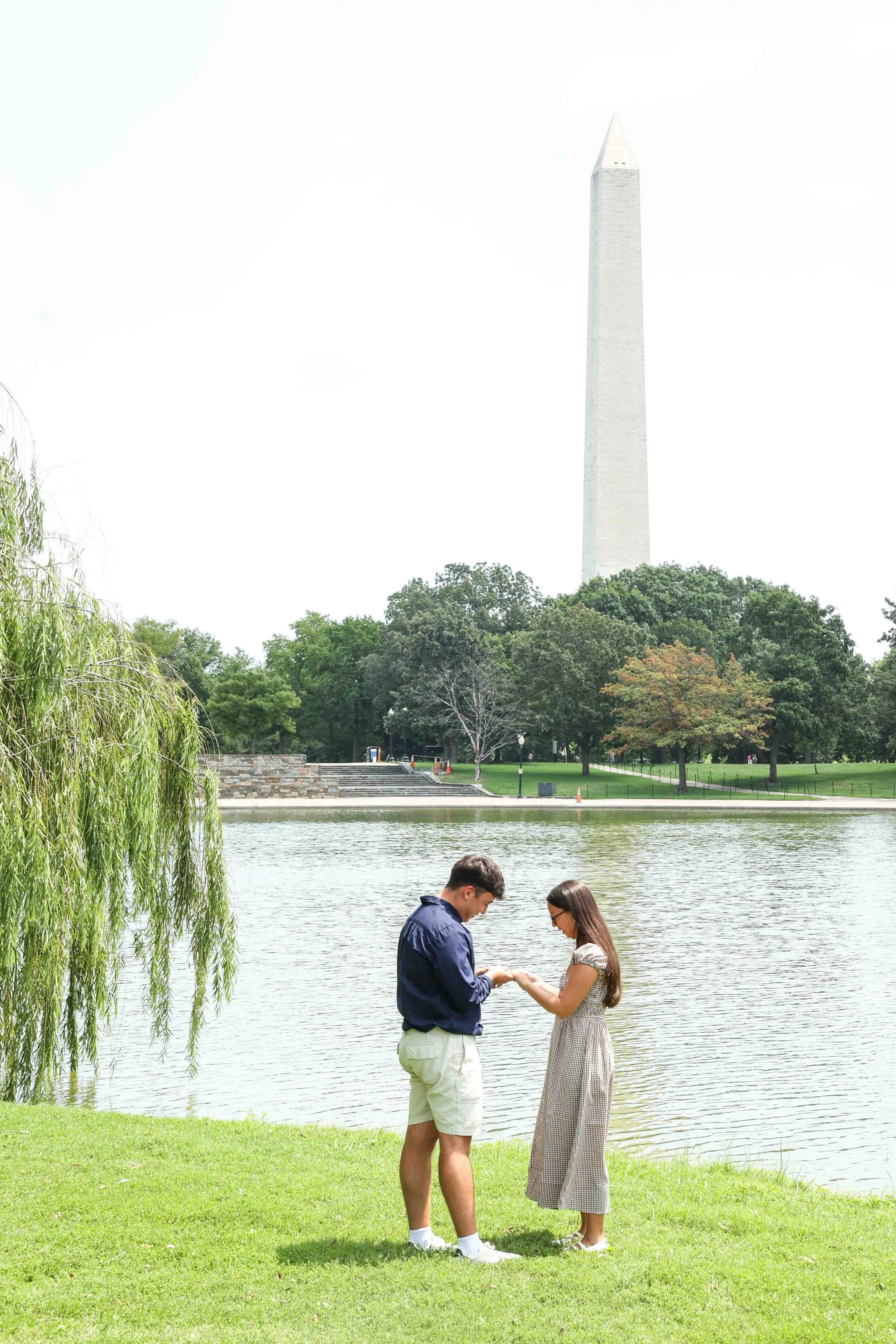 Washington DC Surprise Proposal Photographer