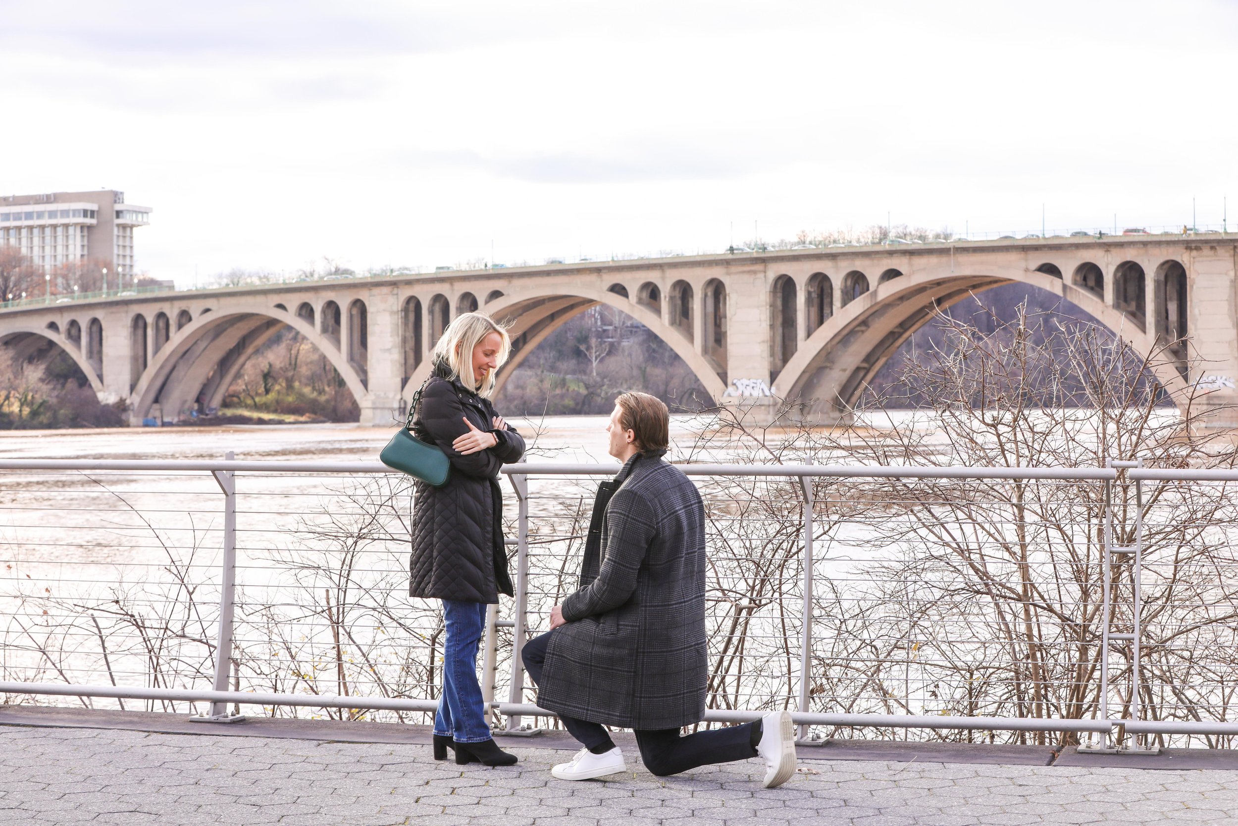 DC Georgetown Surprise Proposal Photographer