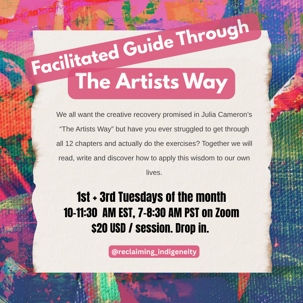 Facilitated Guide To The Artists Way