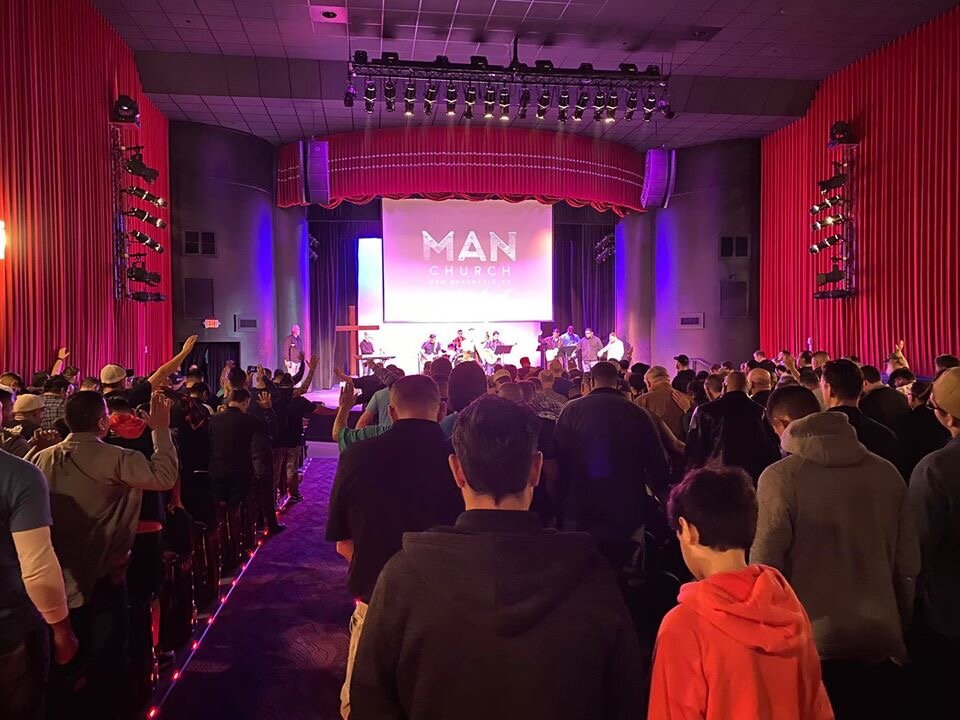  Man Church in New Braunfels, Texas 