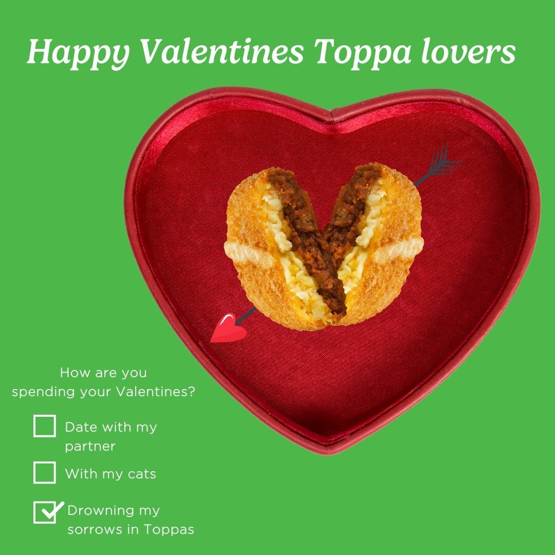 Toppa's will always be there for you ❤️⁠
⁠
⁠
⁠
#myvalentine #valentinesday #galentines