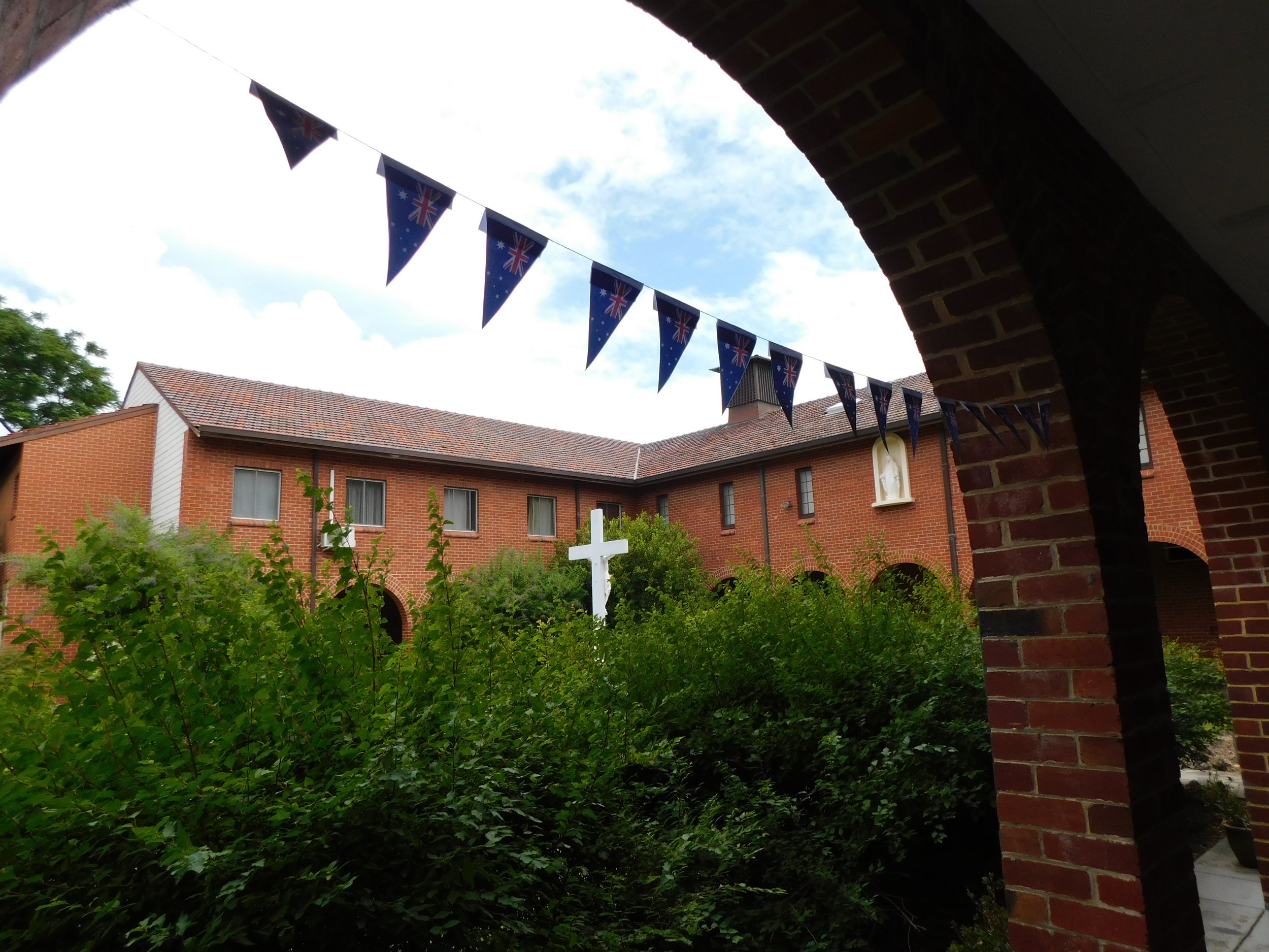 ‘Happy Titular Feast to Our Monastery’