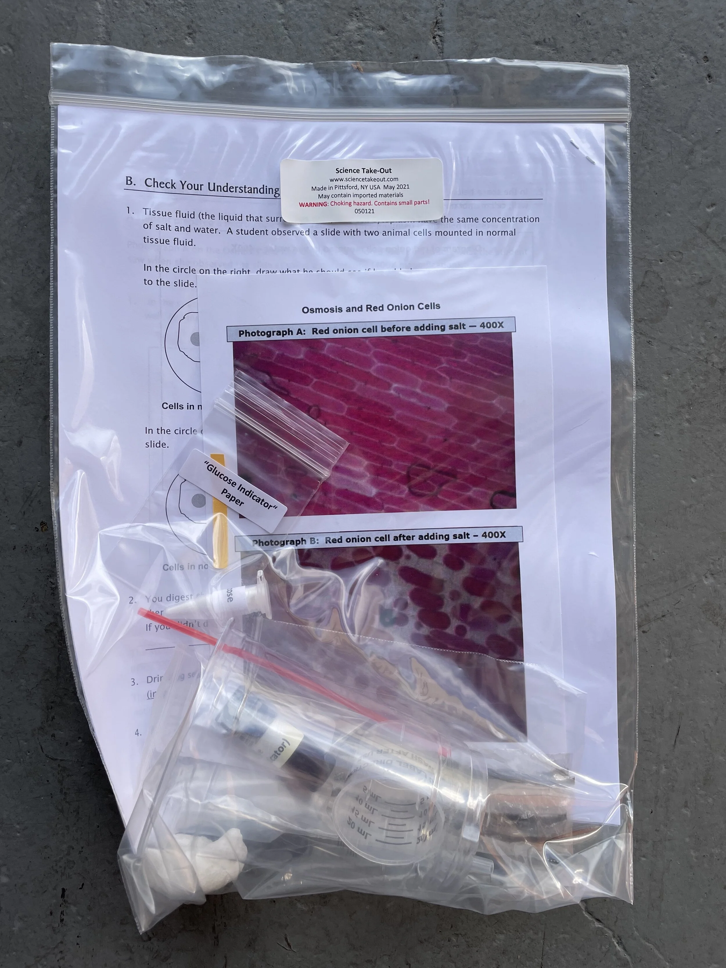 Cell Membranes Diffusion &amp; Osmosis Kit