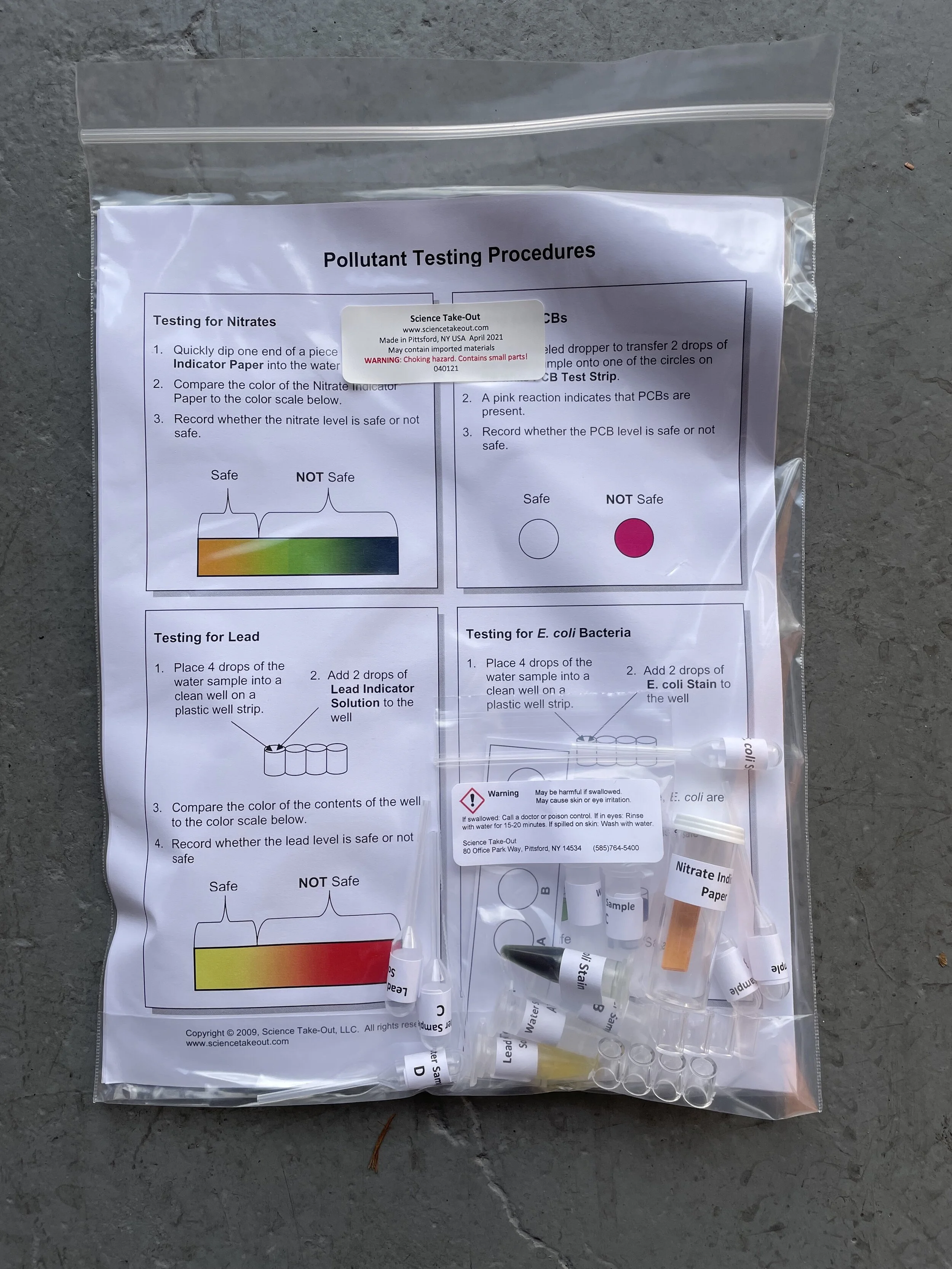 Pollution Investigation Kit