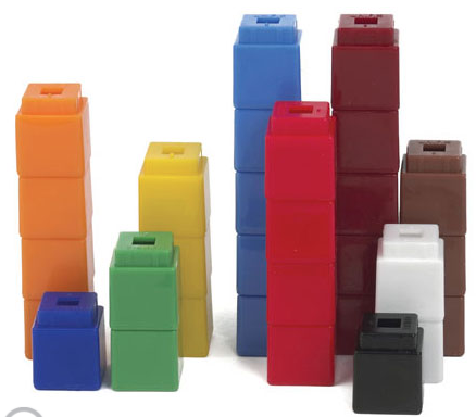 Unifix cubes