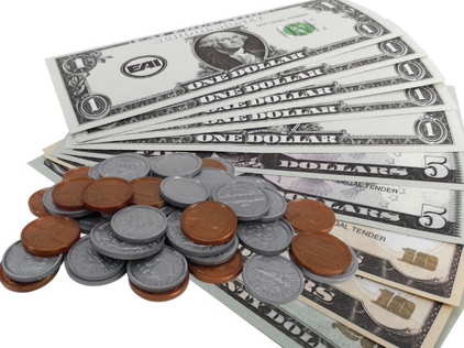 Paper money and coins