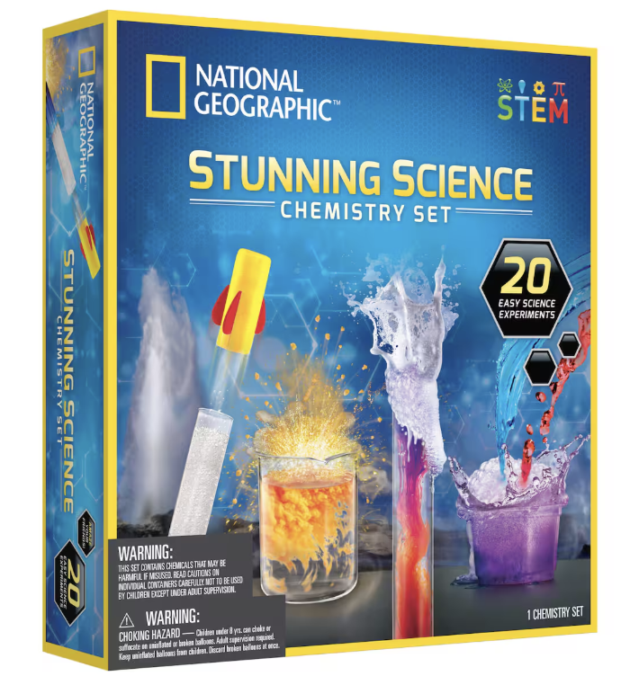 Blue Marble National Geographic Stunning Chemistry Set