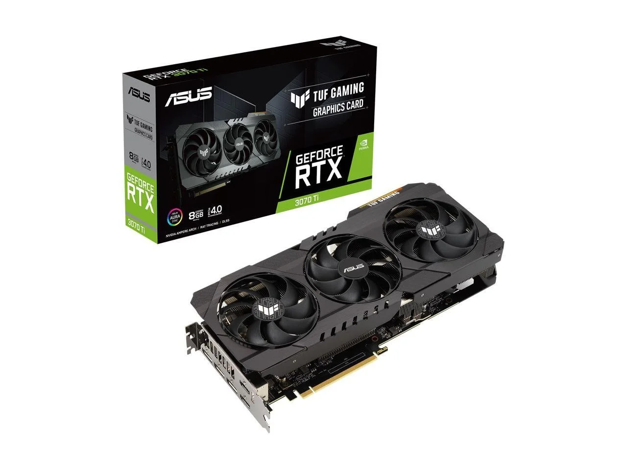 Asus TUF RTX 3070 Ti 8GB GDDR6 Gaming Video Card (GPU) — Pinellas 
