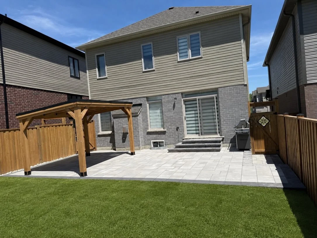 Another backyard hangout space complete.