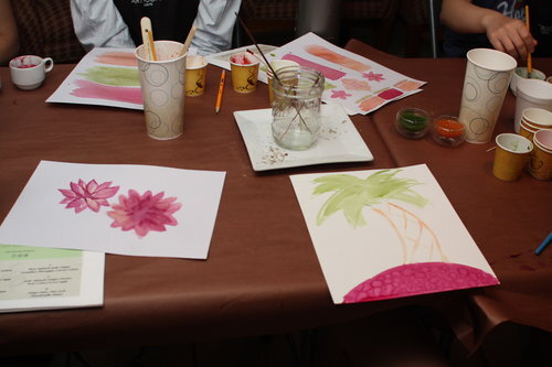 painting with juice class
