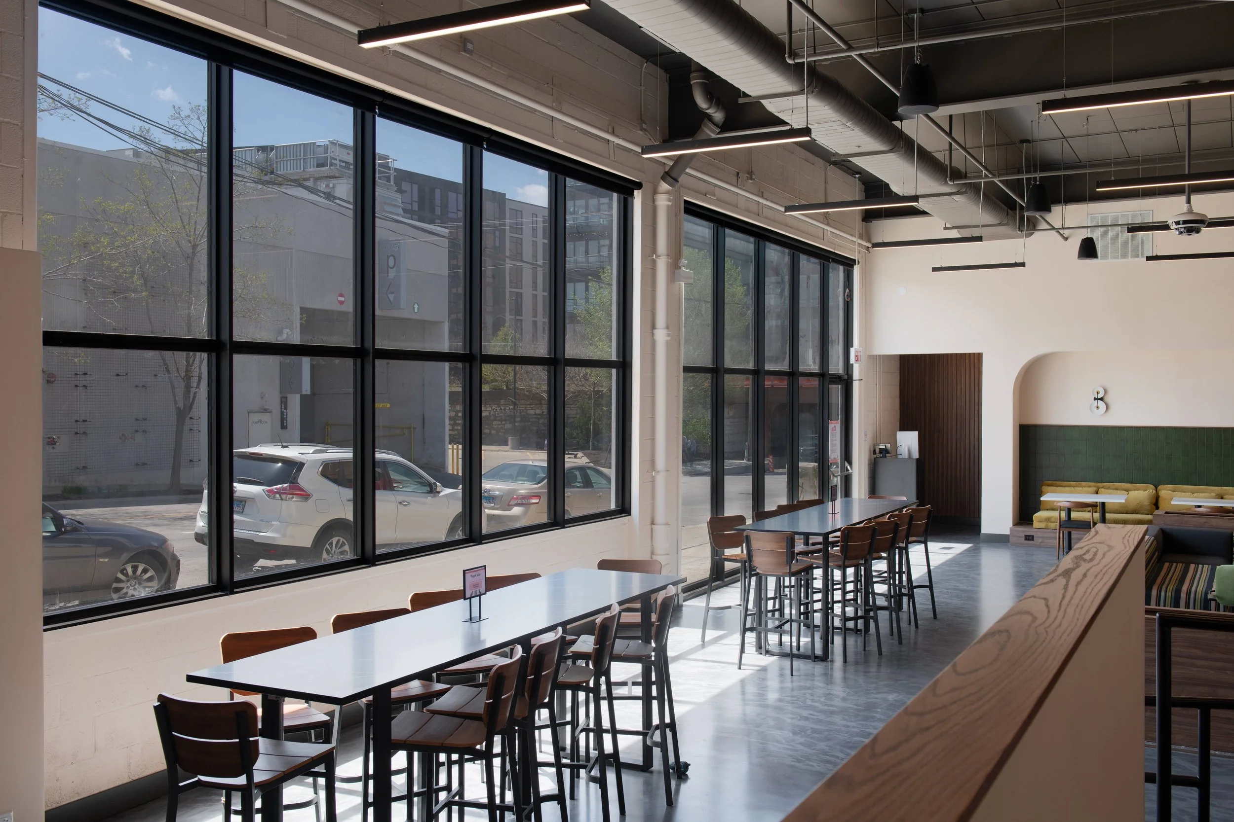 Modern Industrial Bar Lounge &amp; Patio 