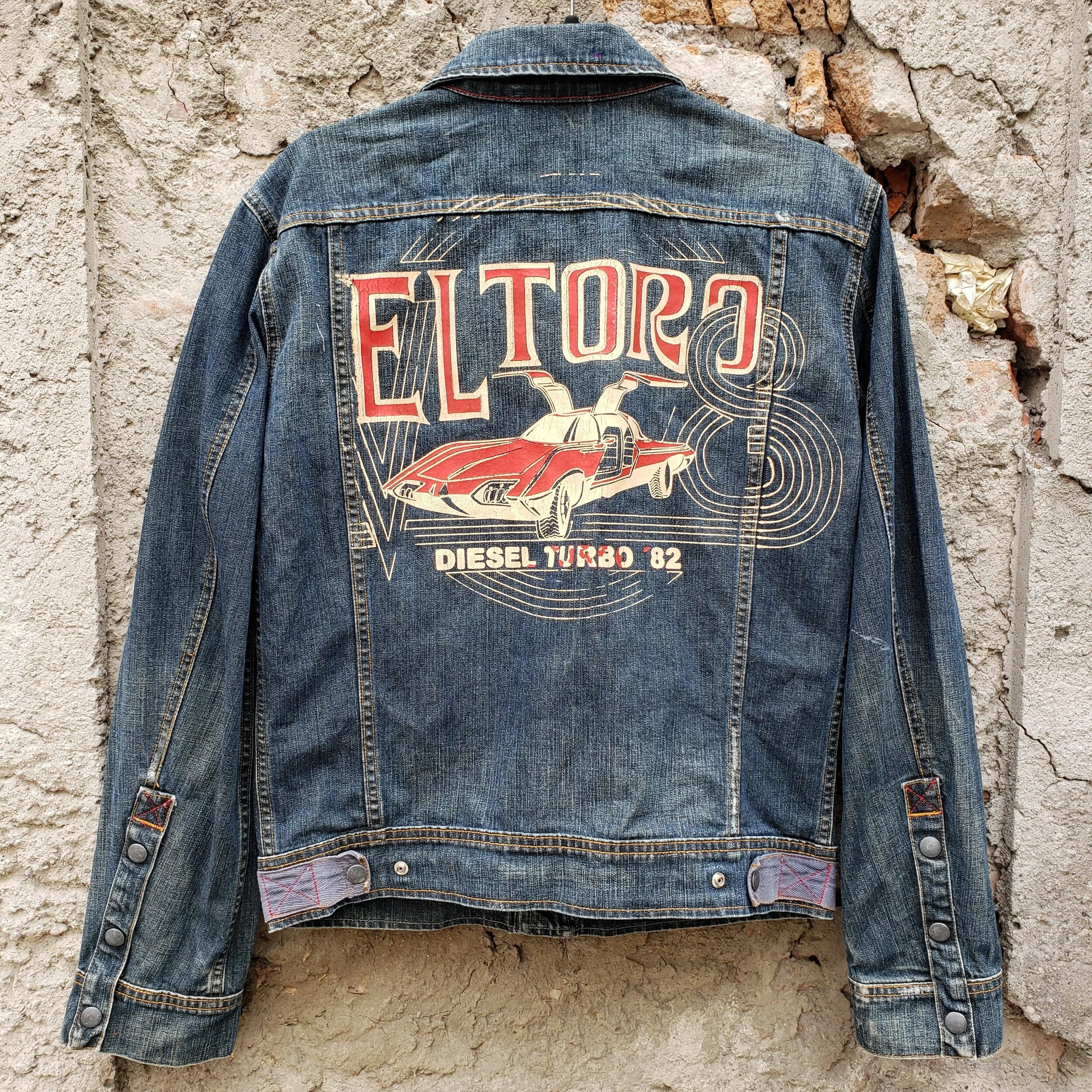 Diesel "El Toro" Blue Denim Jacket